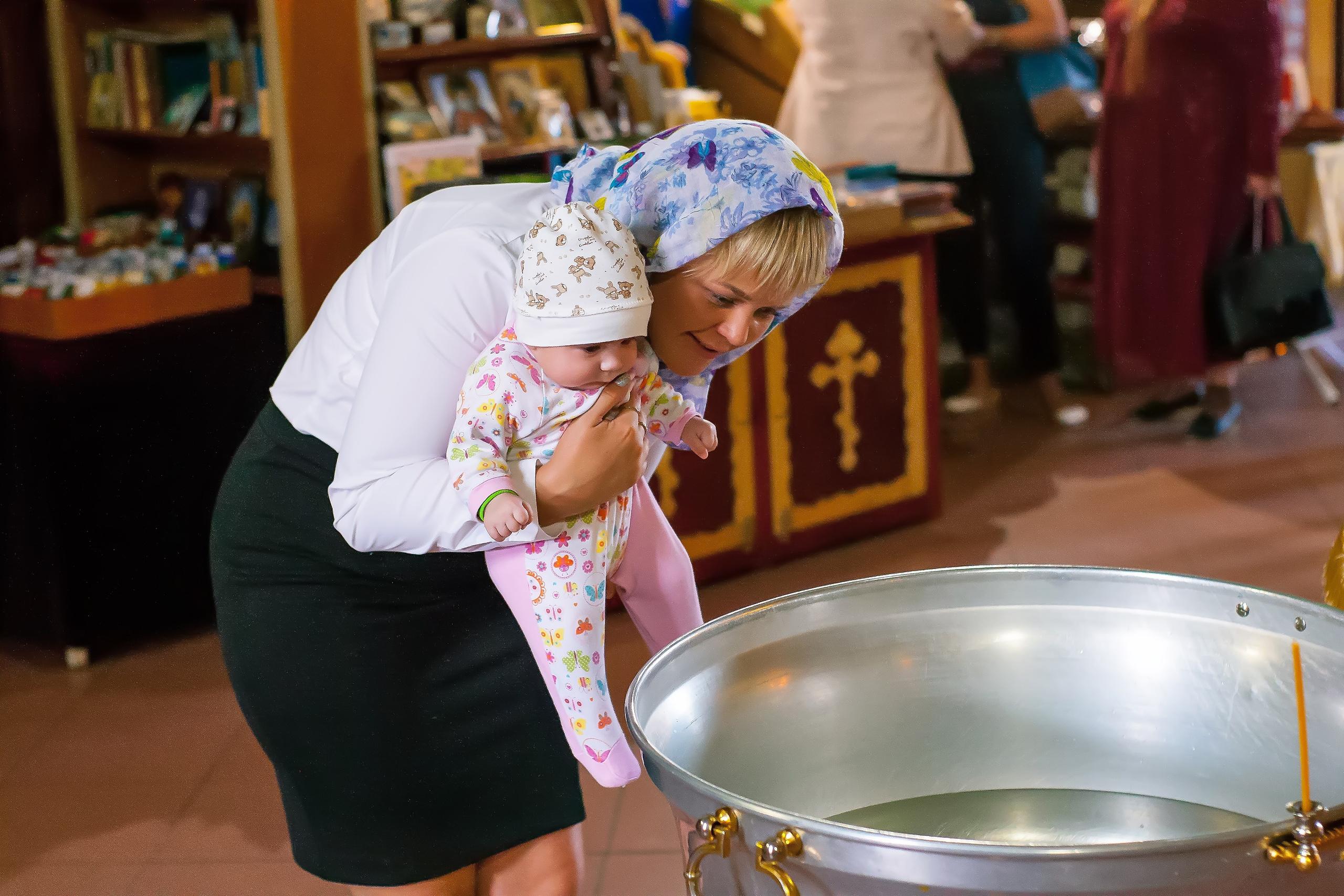 Крещение в п. Сероглазка (август 2017). Репортажная съемка в Москве и области. Анималистика
