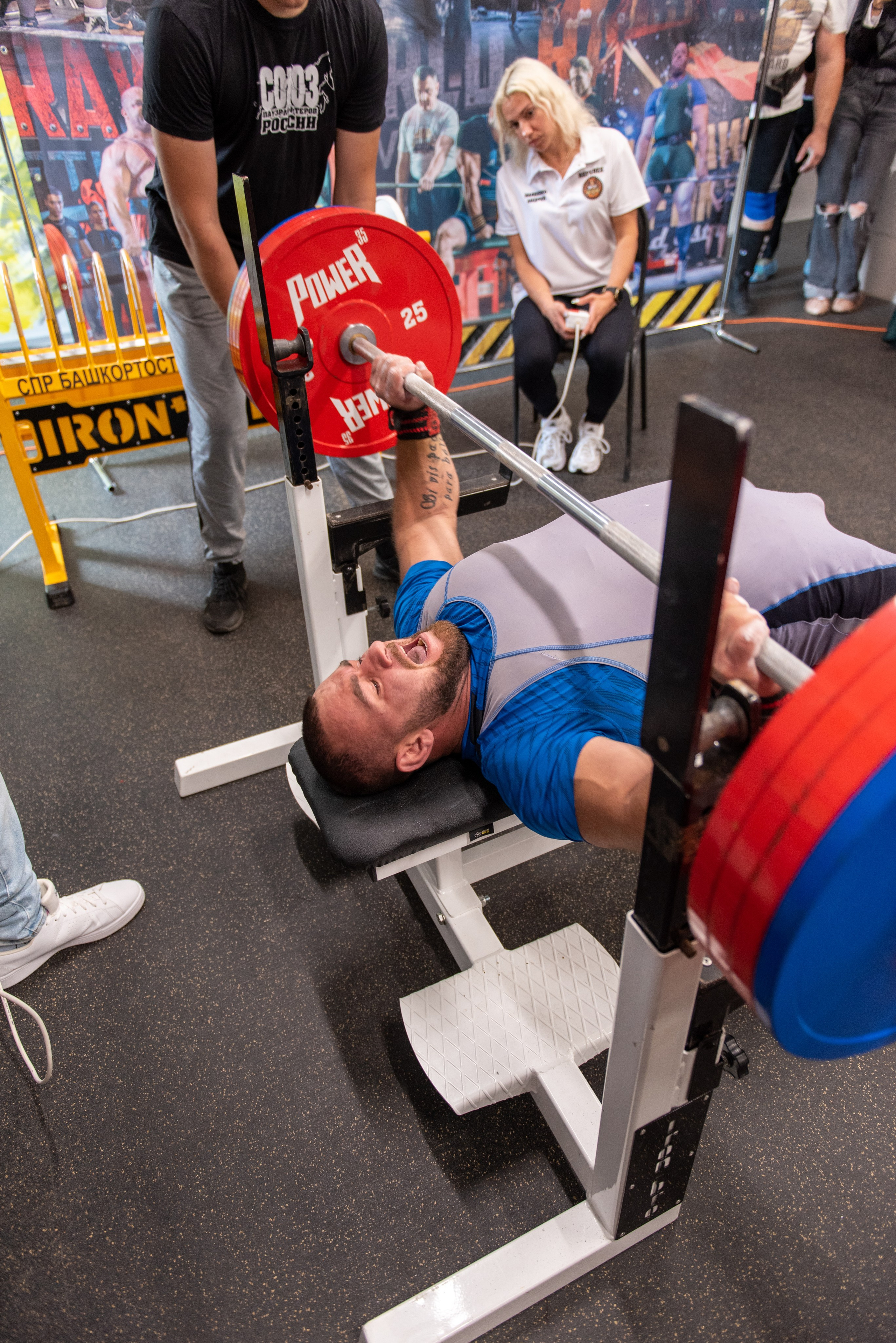 Репортаж с турнира по пауэрлифтингу
