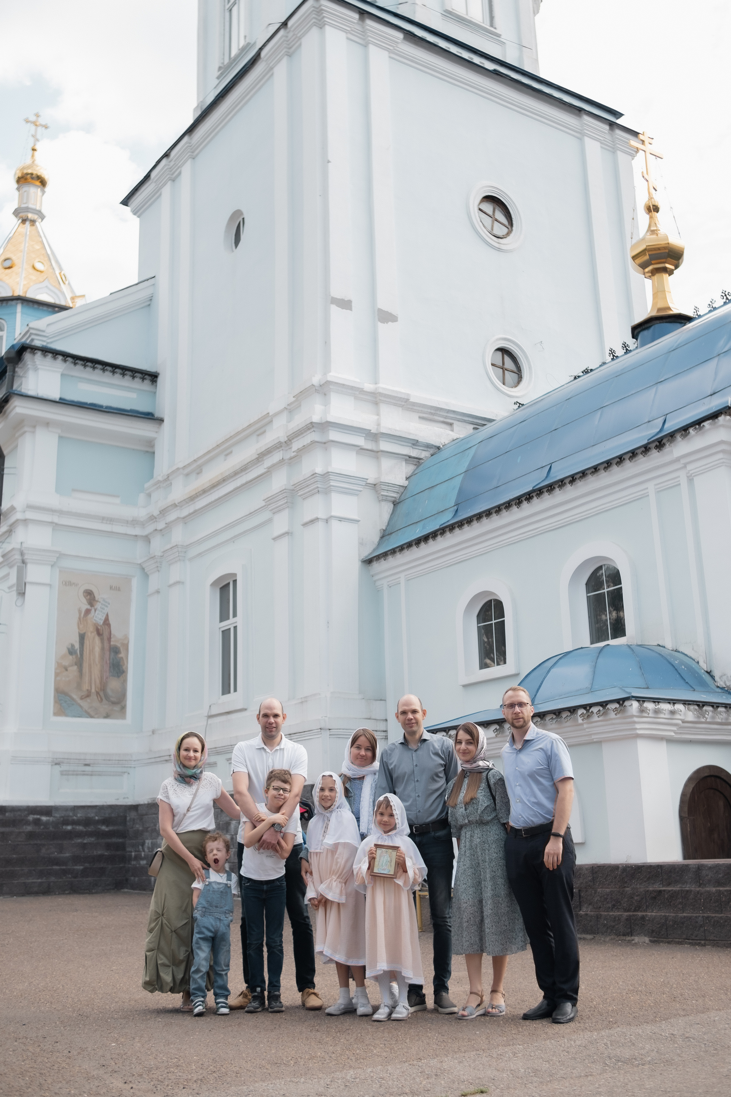 Крещение Киры. Семейный фотограф Уфа Головченко Анастасия
