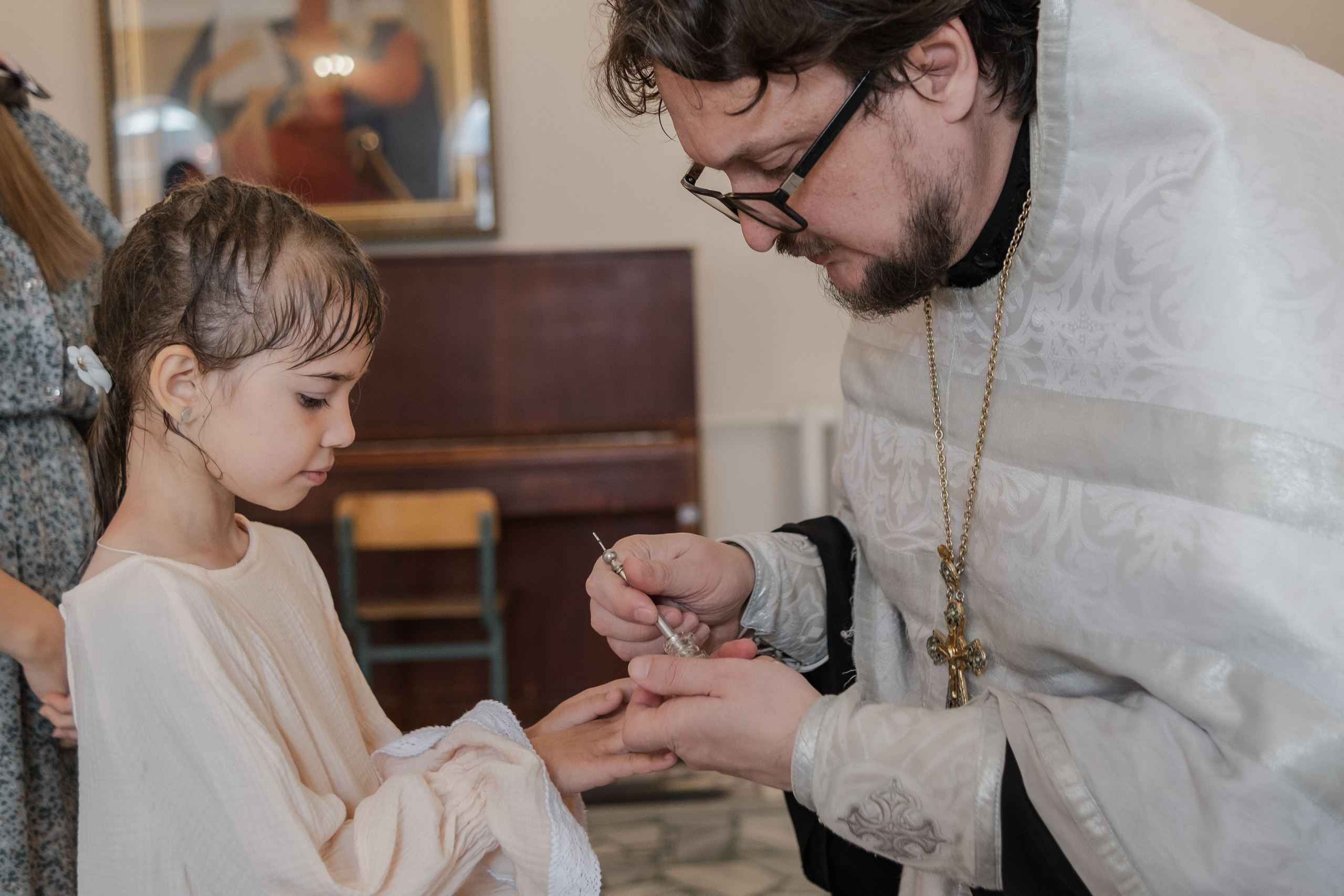 Крещение Киры. Семейный фотограф Уфа Головченко Анастасия