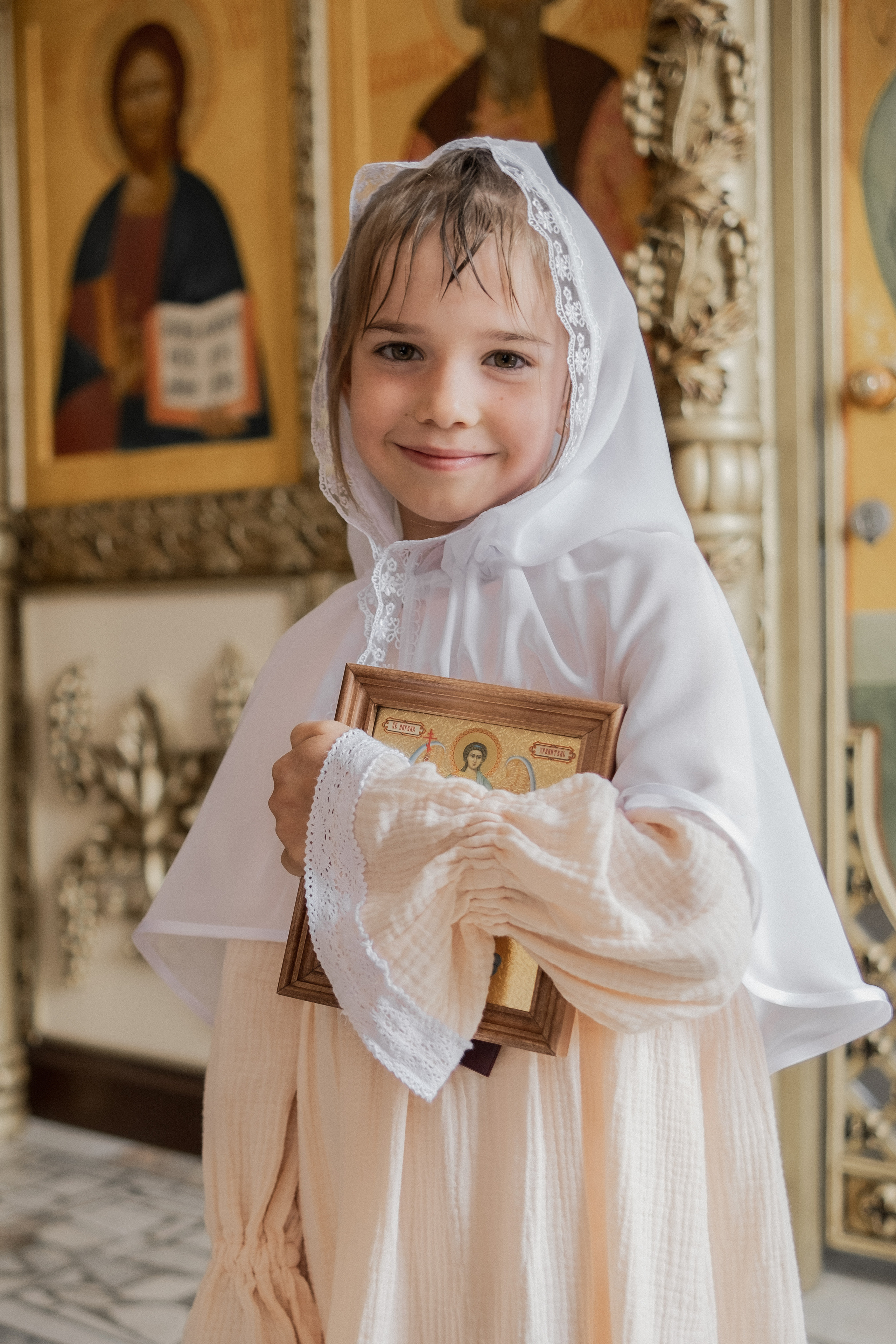Крещение Киры. Семейный фотограф Уфа Головченко Анастасия