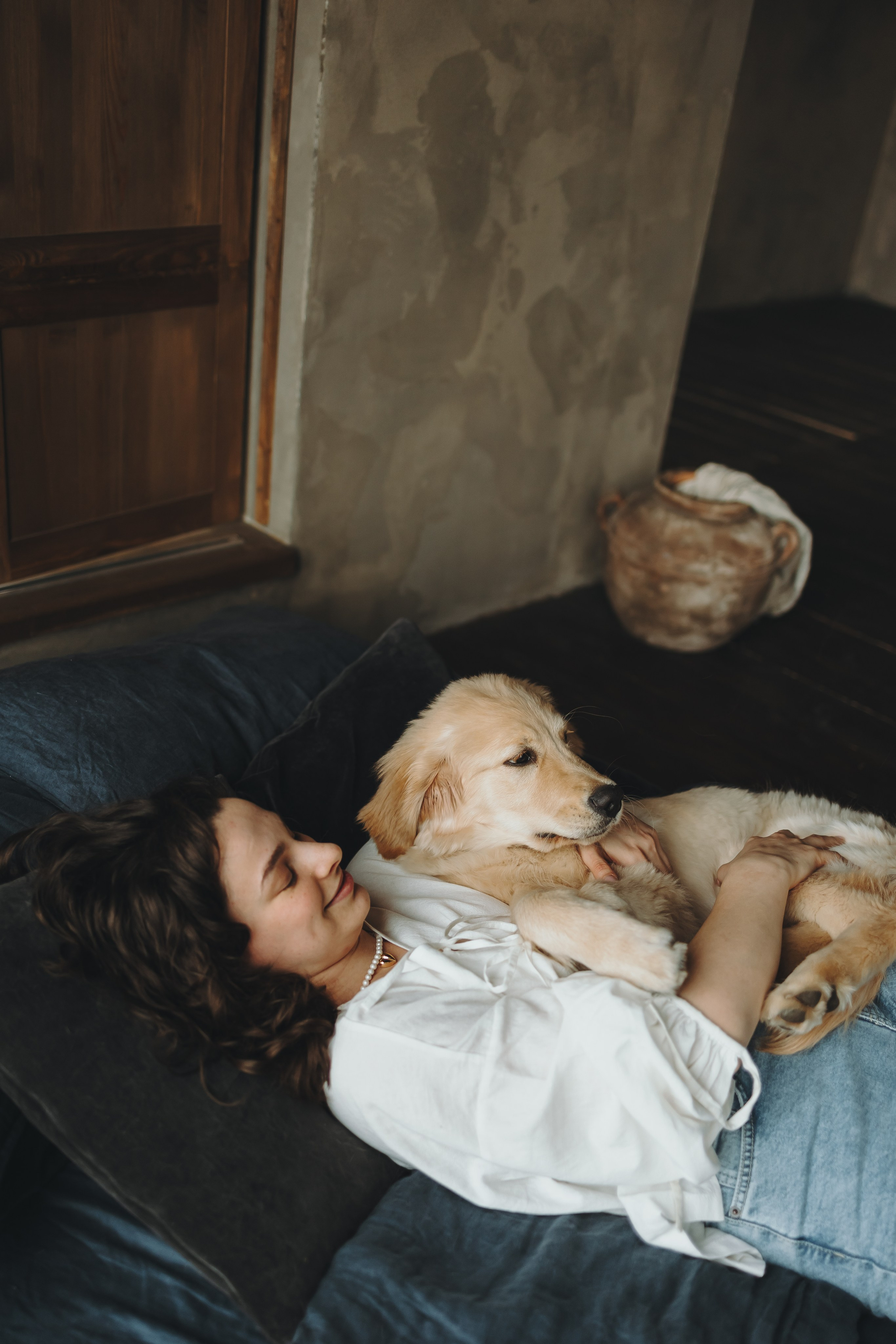 Настя, Арчи и Арагон. Фотограф-анималист в Санкт-Петербурге Алина Яхонт