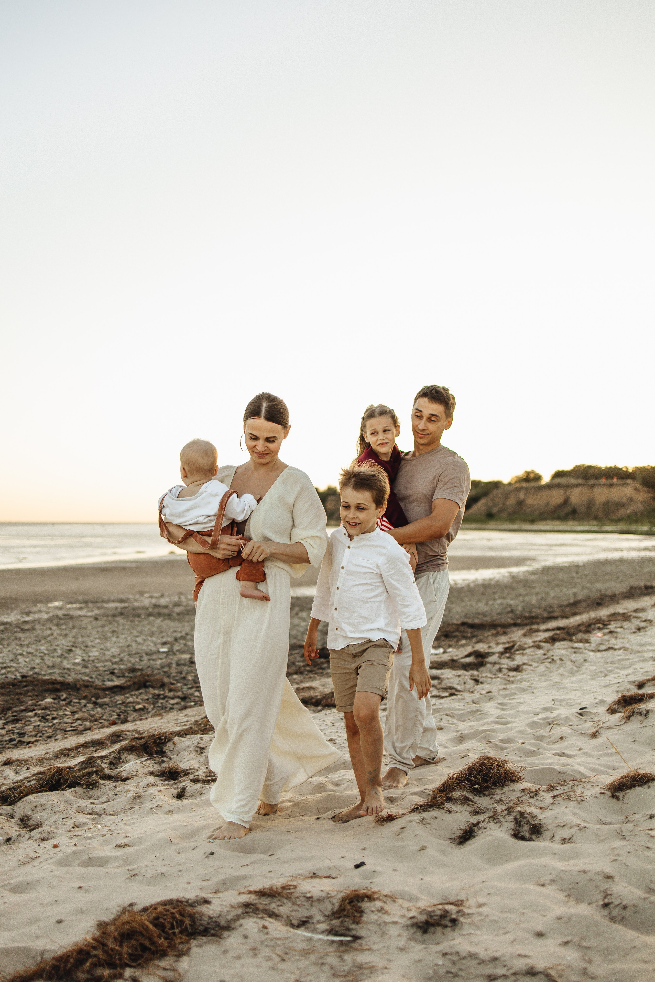 Летняя история на берегу. Семейный и детский фотограф, таганрог, ростов-на-дону