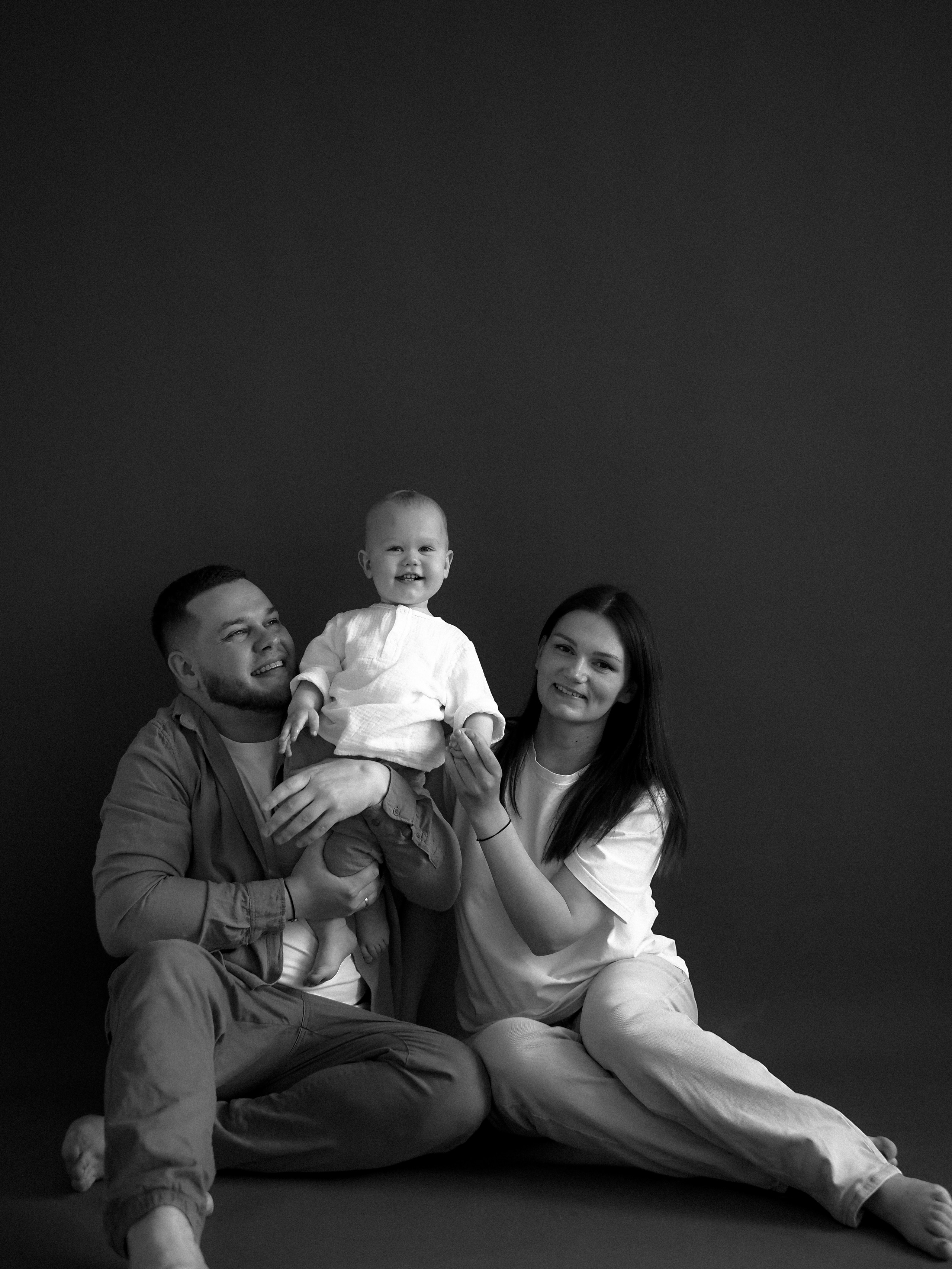 Арсений с мамочкой и папулей :). Фотограф Рязань. Семейный Свадебный фотограф