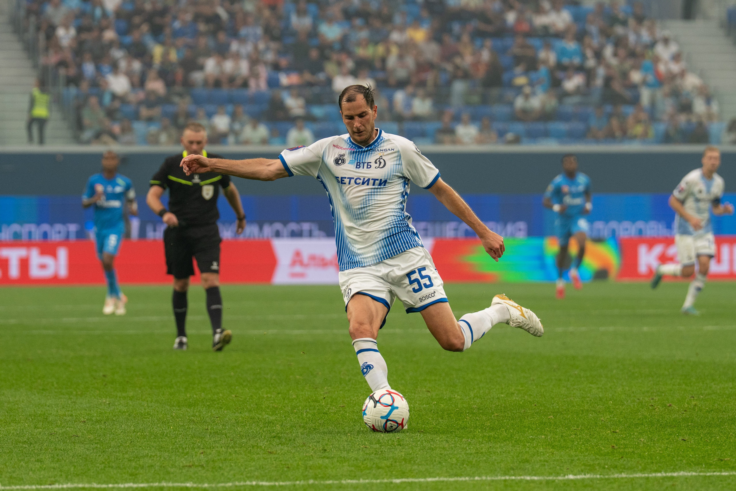 Zenit vs Dynamo Moscow 3–0 — RPL matchday 4 photo gallery, Gazprom Arena | Anton Gauf