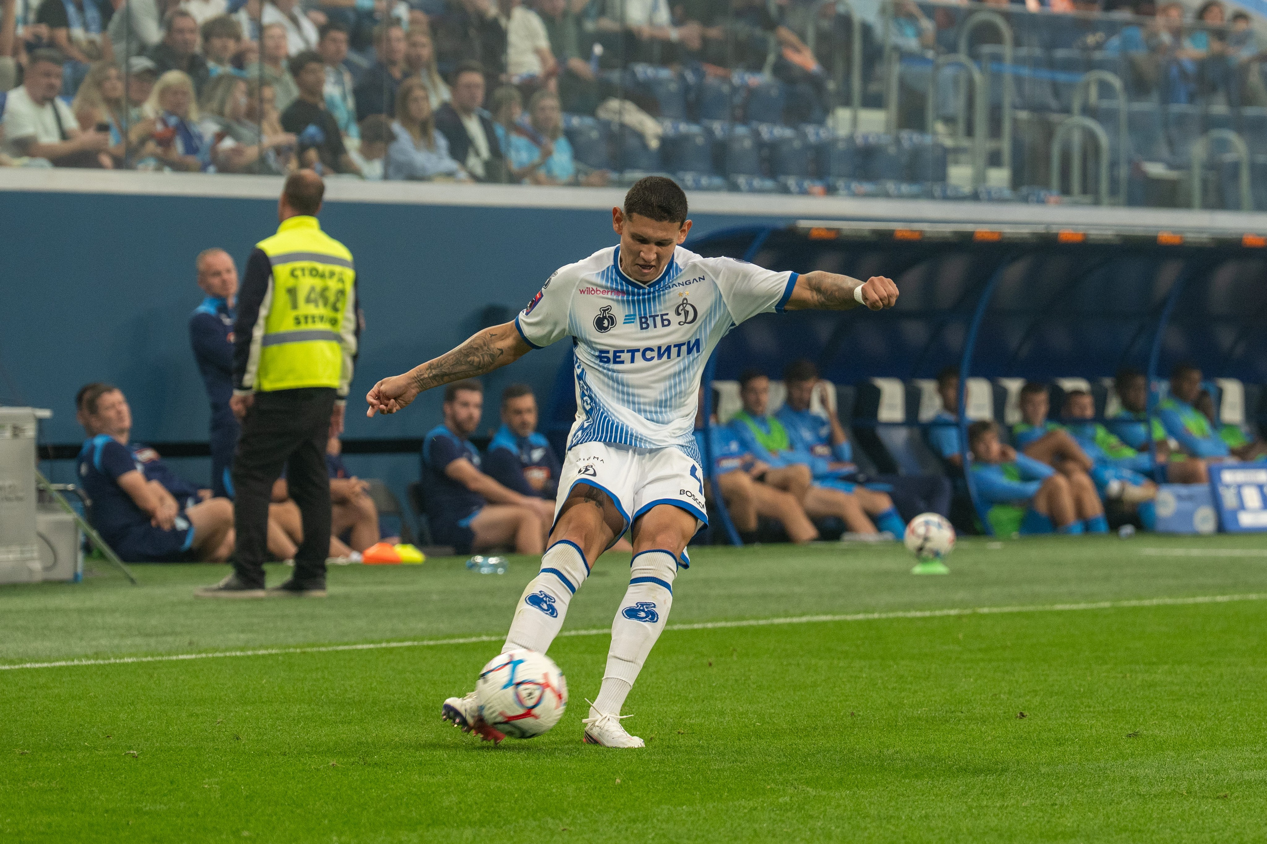 Zenit vs Dynamo Moscow 3–0 — RPL matchday 4 photo gallery, Gazprom Arena | Anton Gauf