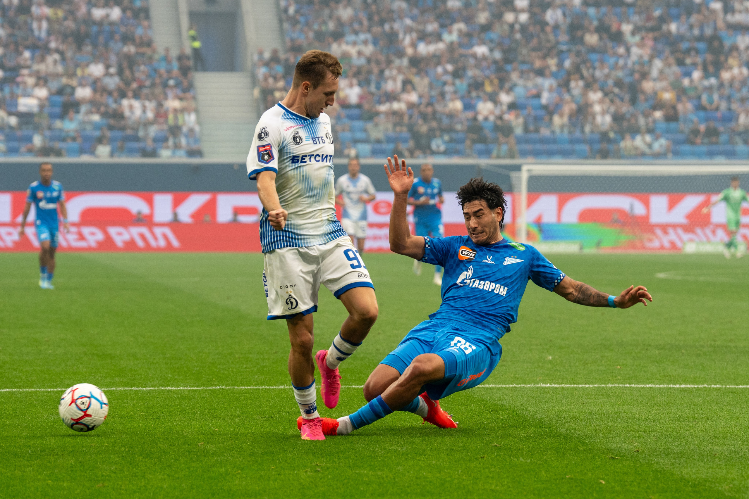 Zenit vs Dynamo Moscow 3–0 — RPL matchday 4 photo gallery, Gazprom Arena | Anton Gauf