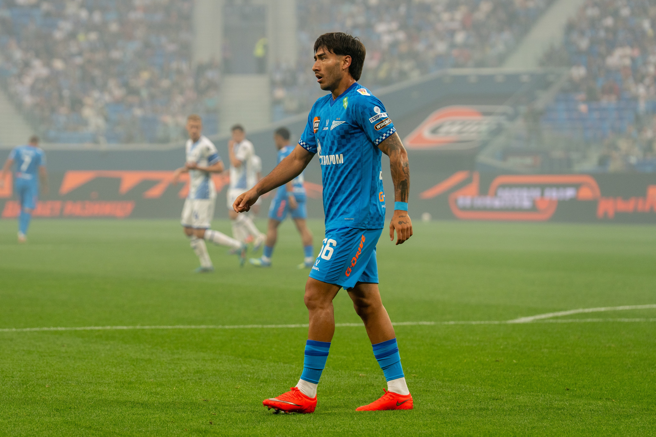 Zenit vs Dynamo Moscow 3–0 — RPL matchday 4 photo gallery, Gazprom Arena | Anton Gauf