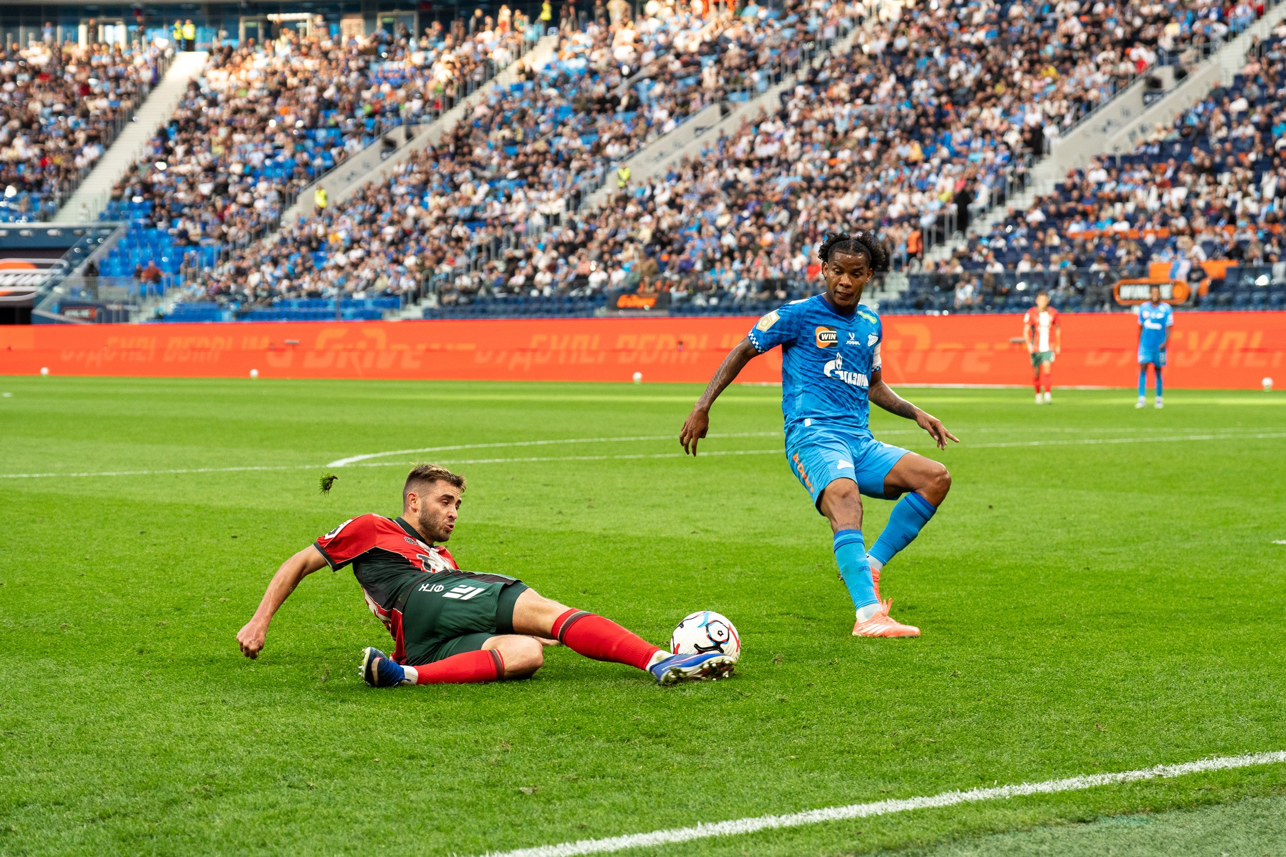 Zenit vs Lokomotiv 2-1 | RPL 2026/27 Round 8 Match Photography at Gazprom Arena | Sports Photographer Saint Petersburg