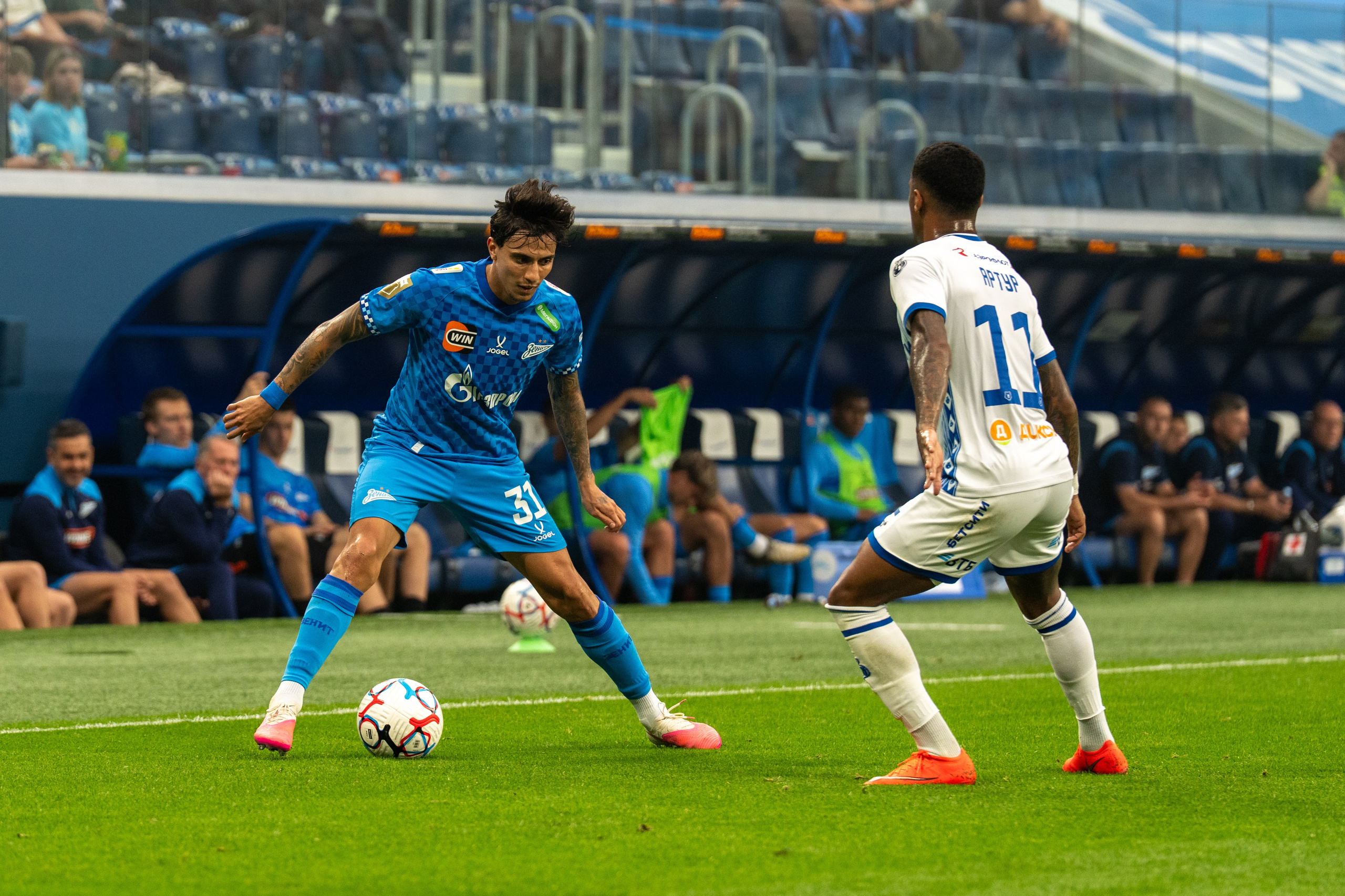 Zenit vs Dynamo Moscow 3–0 — RPL matchday 4 photo gallery, Gazprom Arena | Anton Gauf