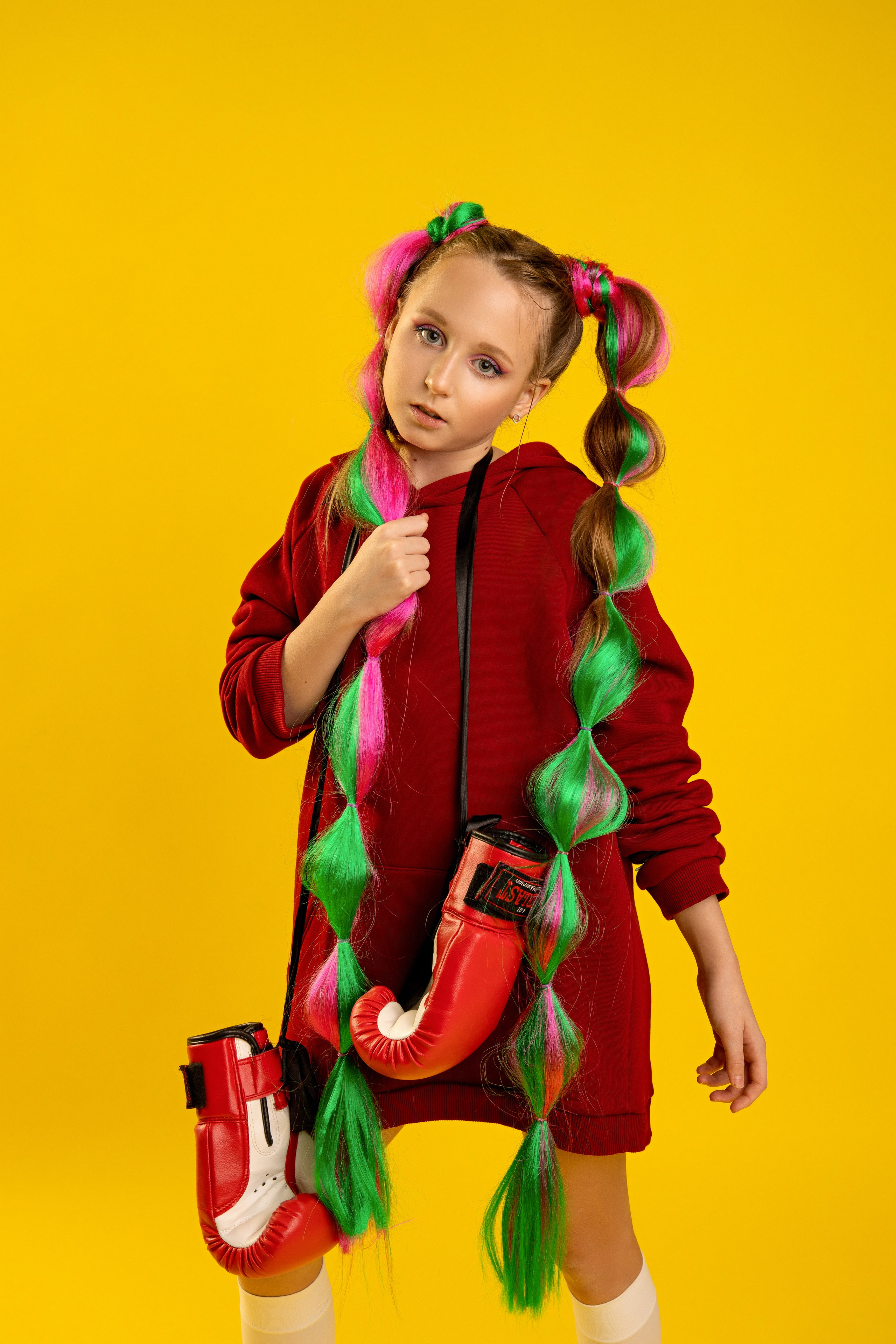 Модный бокс. Студия Soft Light, макияж Александра Стурова, причёски Ксения Матджанова. Татьяна Мирзоян