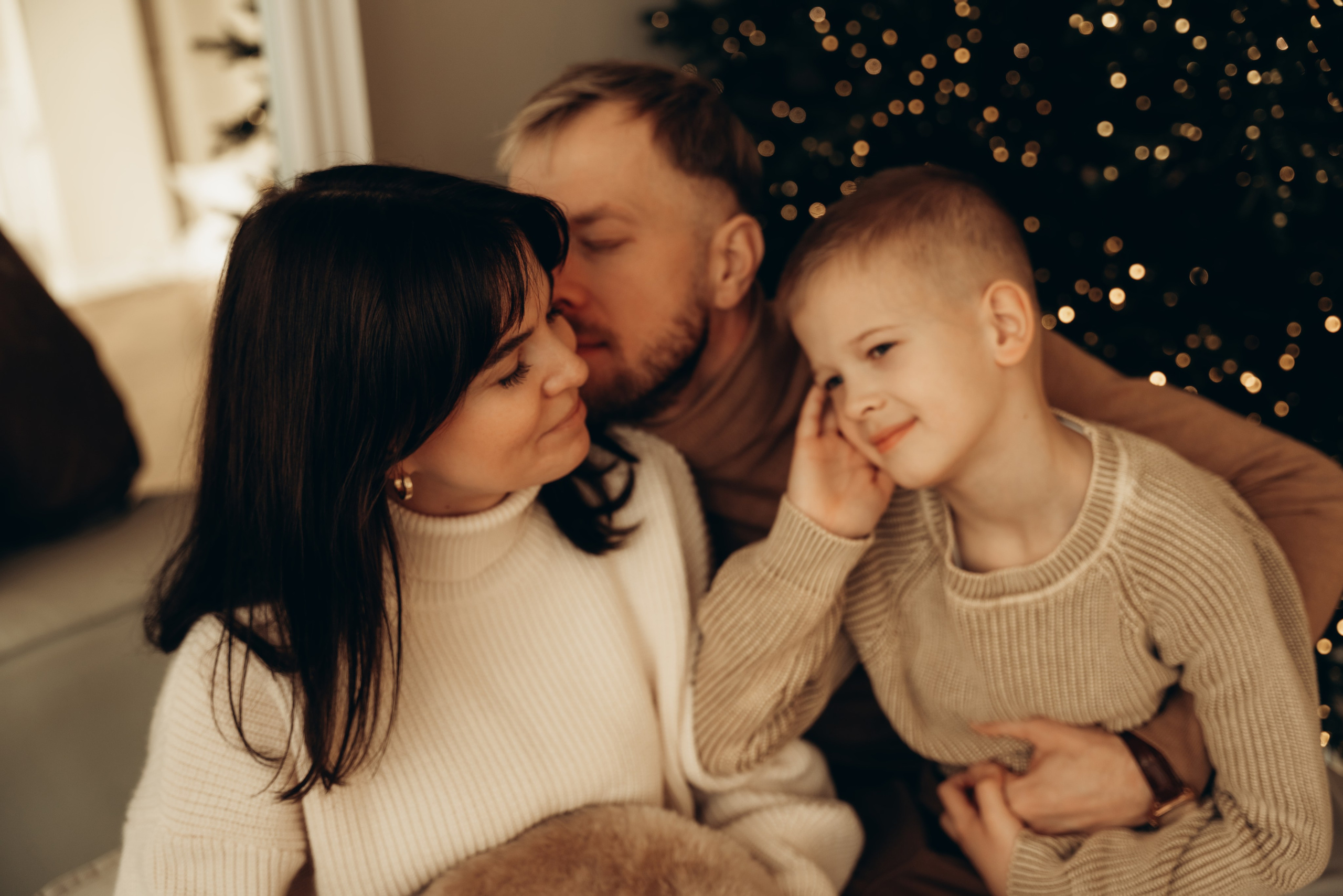 Анна, Евгений, Марк и Тоффи. Фотограф Мария Миллс | Минск