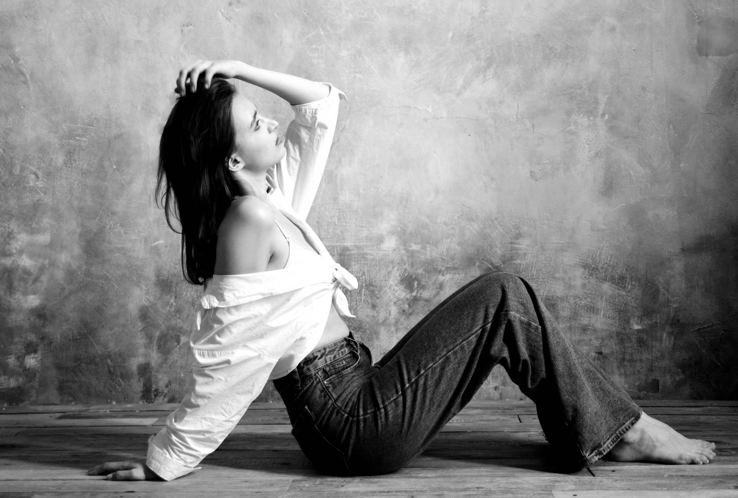 Соня Степаненко. Классический портрет от окна и циклорама