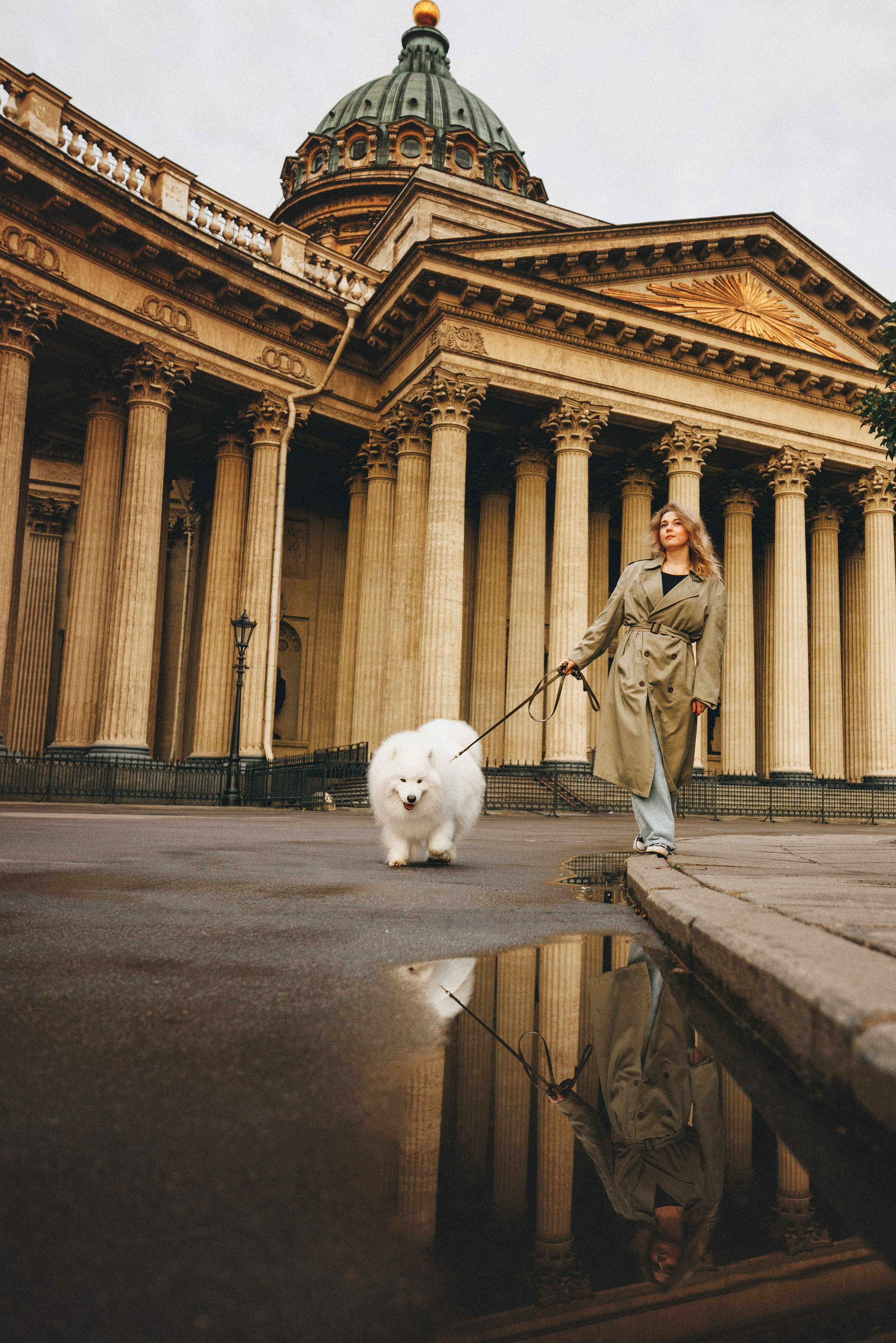 Женя и Цезарь. Фотограф анималист Осипчикова Мария