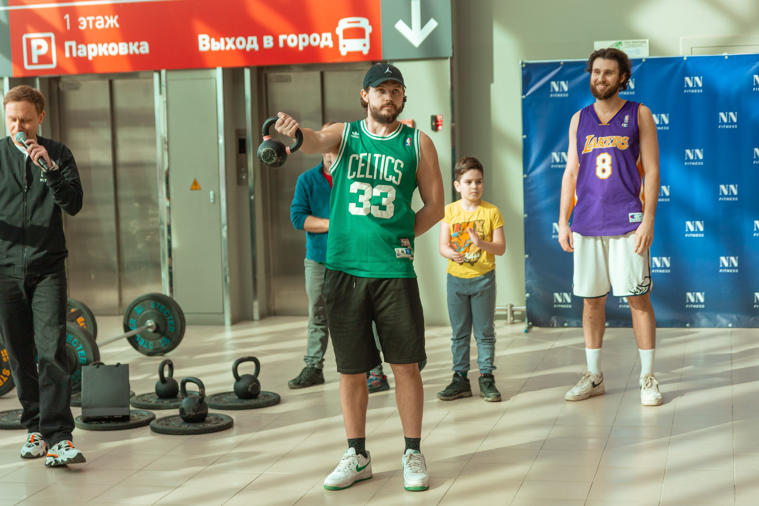 День рождения фитнес зала NN fitnes. Фотограф Тюмень