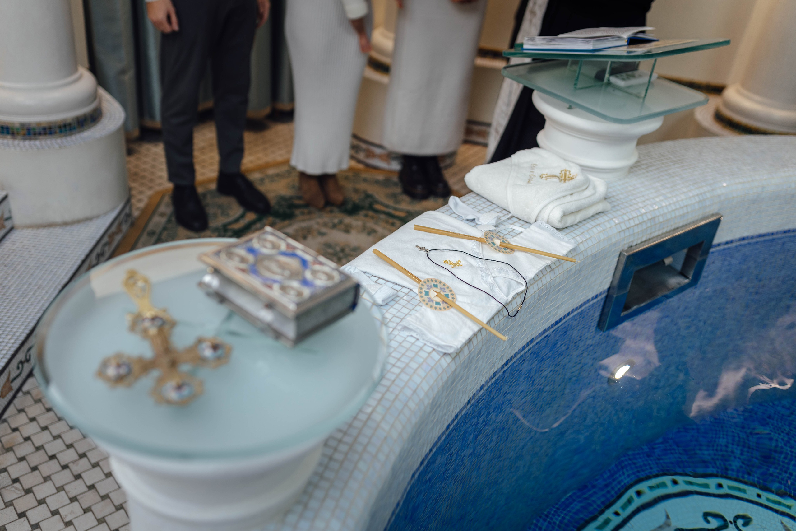 Крещение Демида, храм Святой Троицы, декабрь 2025