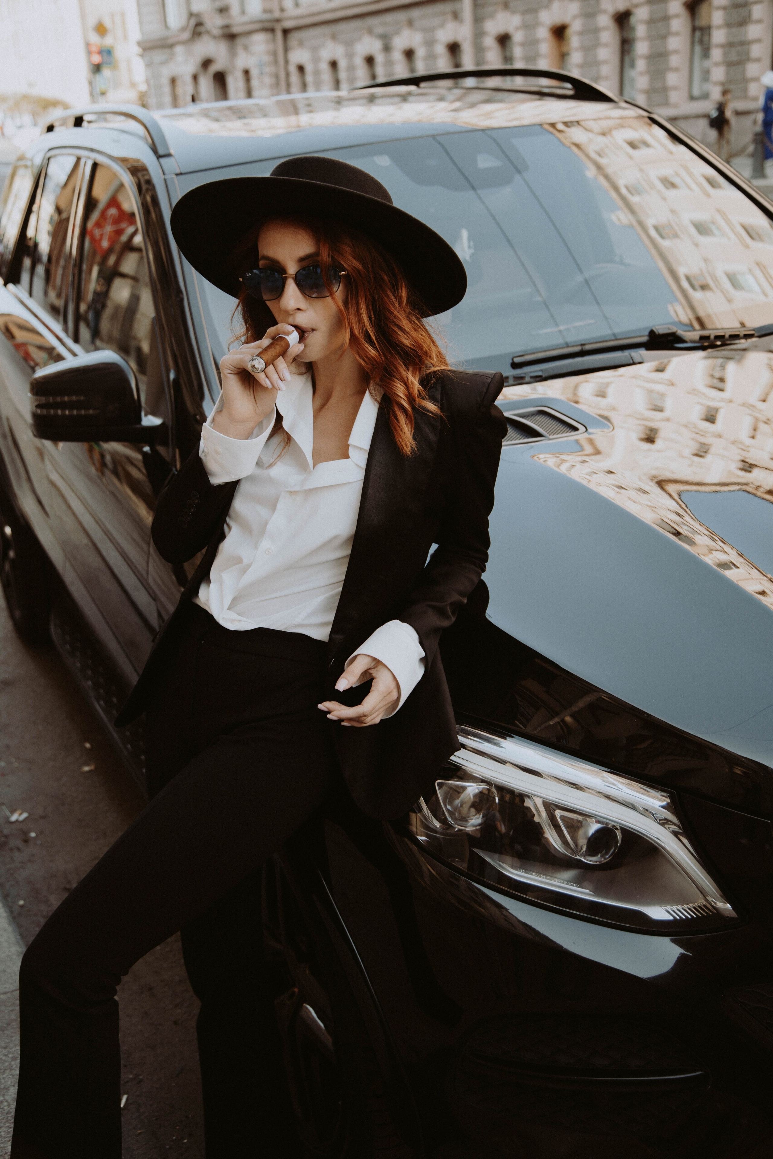 Елена. Городская и студийная фотосессия. Фотограф Ксения Третьякова, Санкт-Петербург