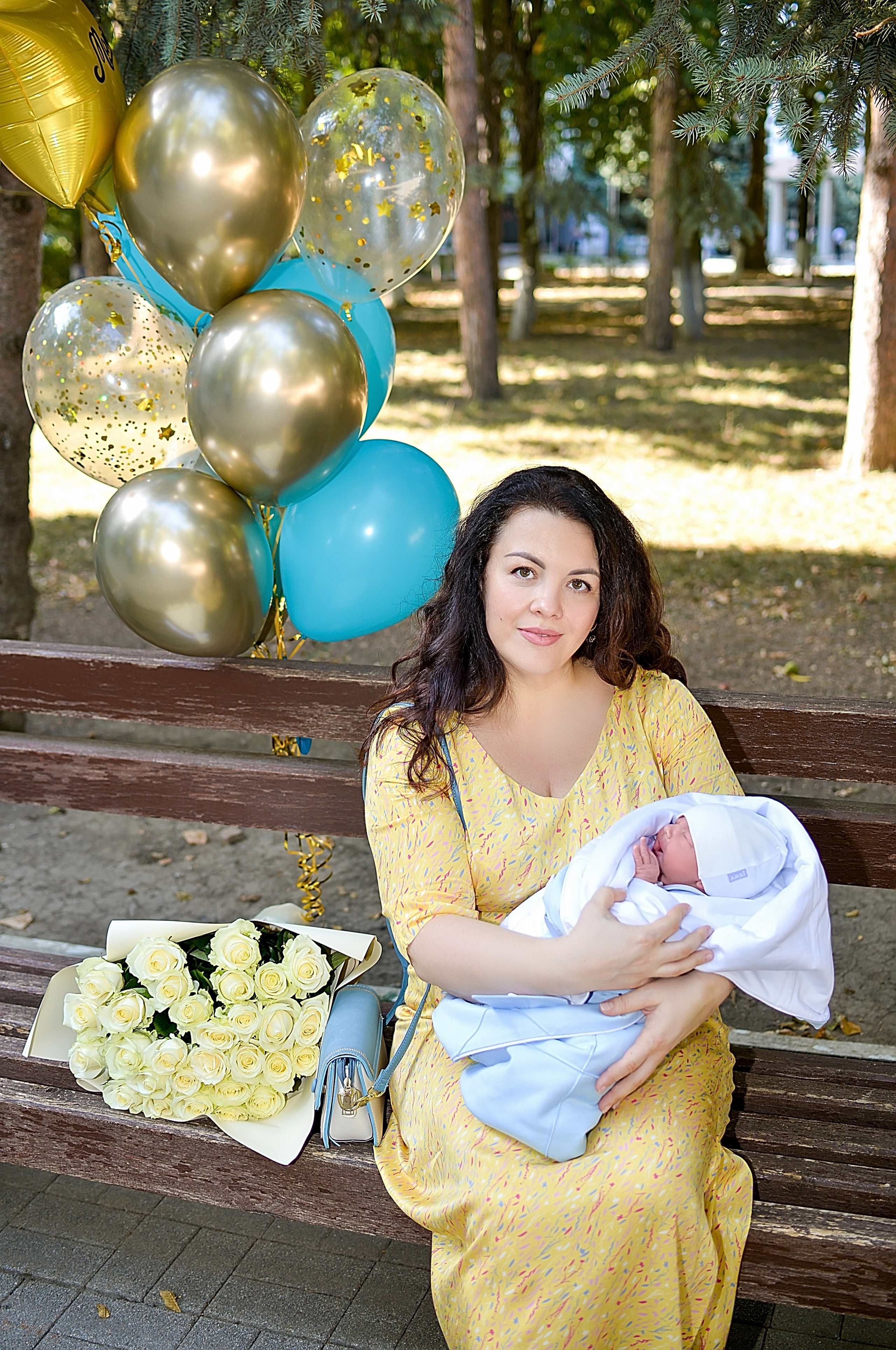 Выписка из роддома Краснодар. Фотограф новорожденных Краснодар Малышенко Надежда