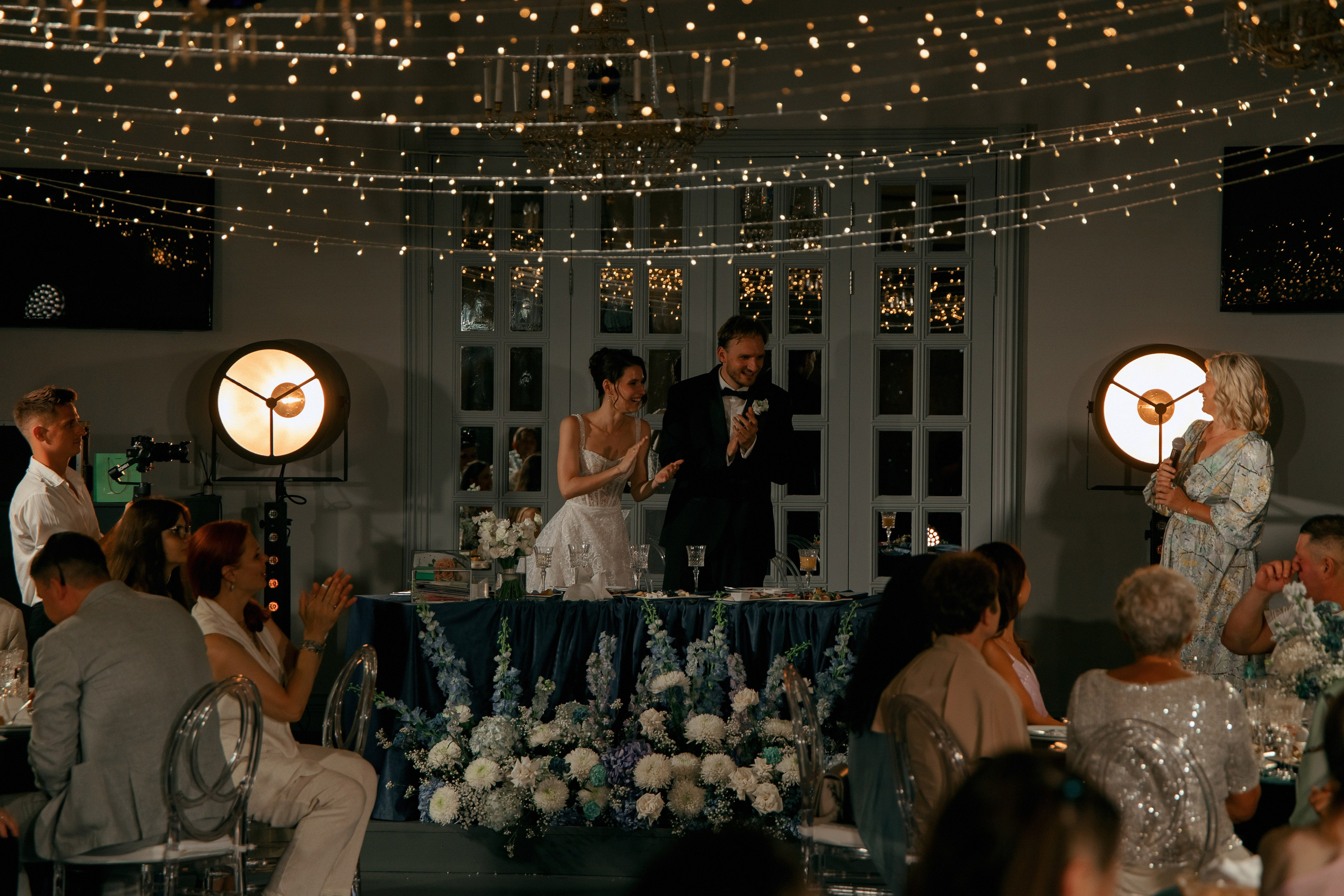 Свадебный ужин в ресторане АРХИТЕКТОР. Свадебный фотограф Москва