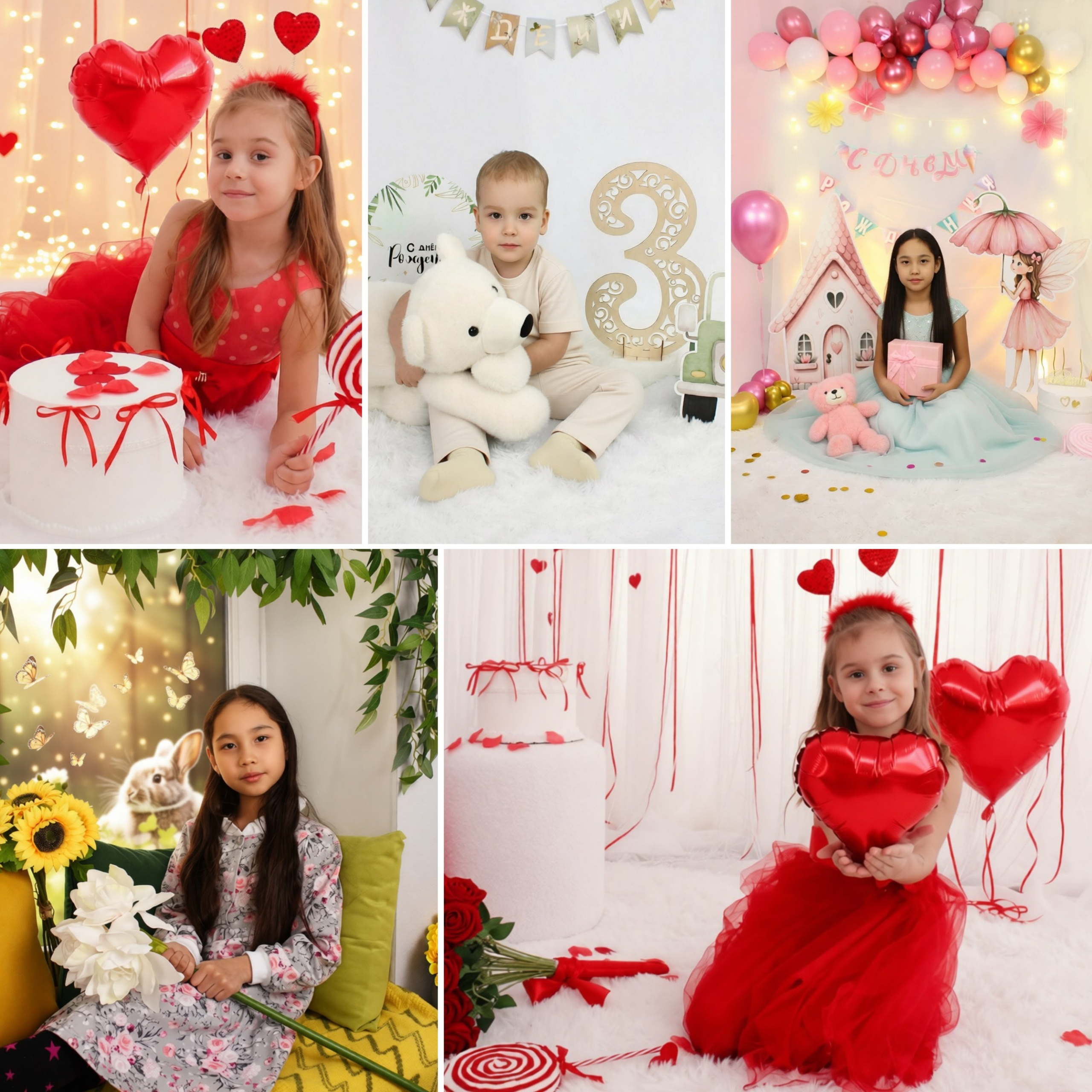 Индивидуальные, семейные фотосессии. Фотостудия Колибри г. Уфа