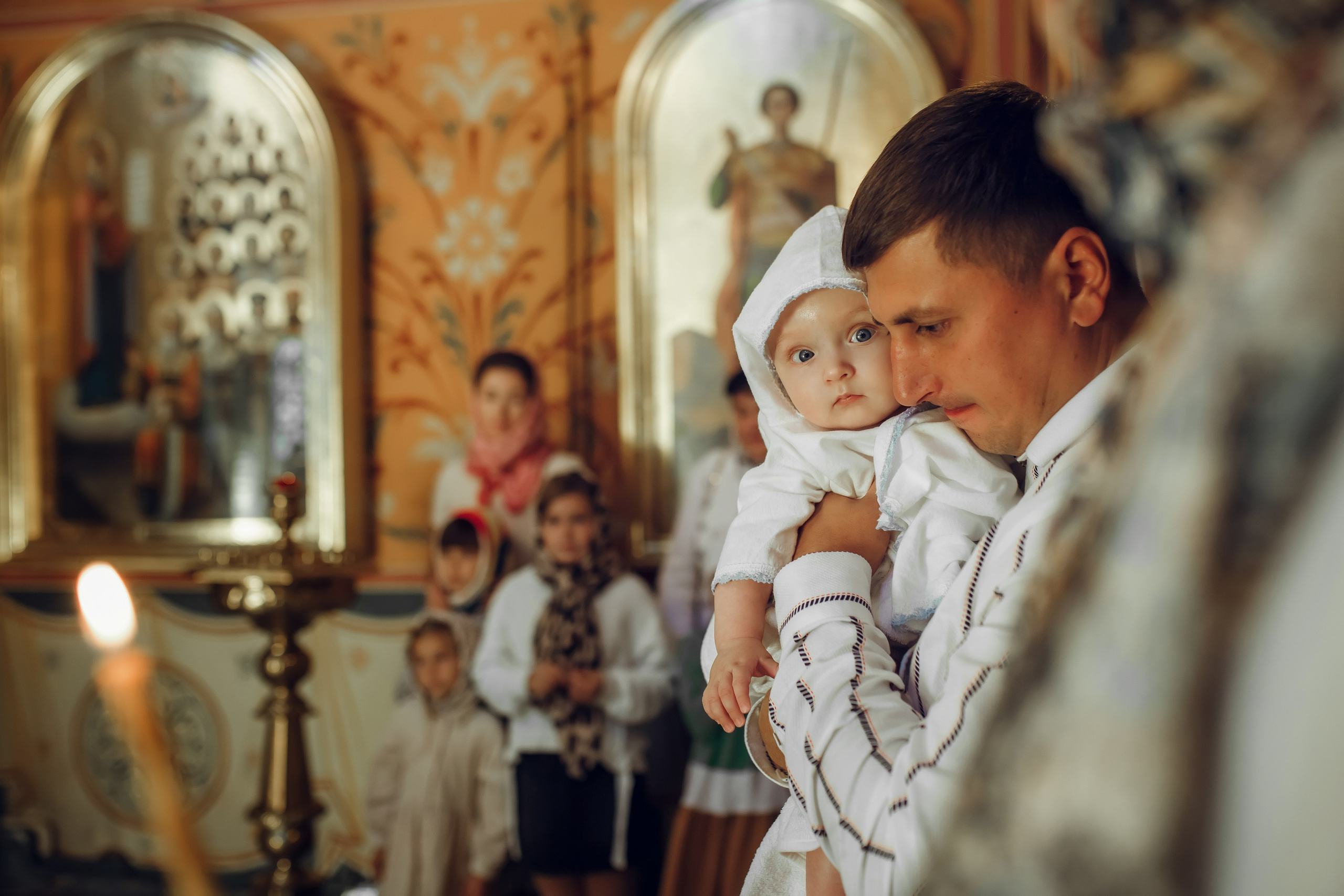 Крещение Эрика. Фотограф на Крещение, семейный фотограф в Москве