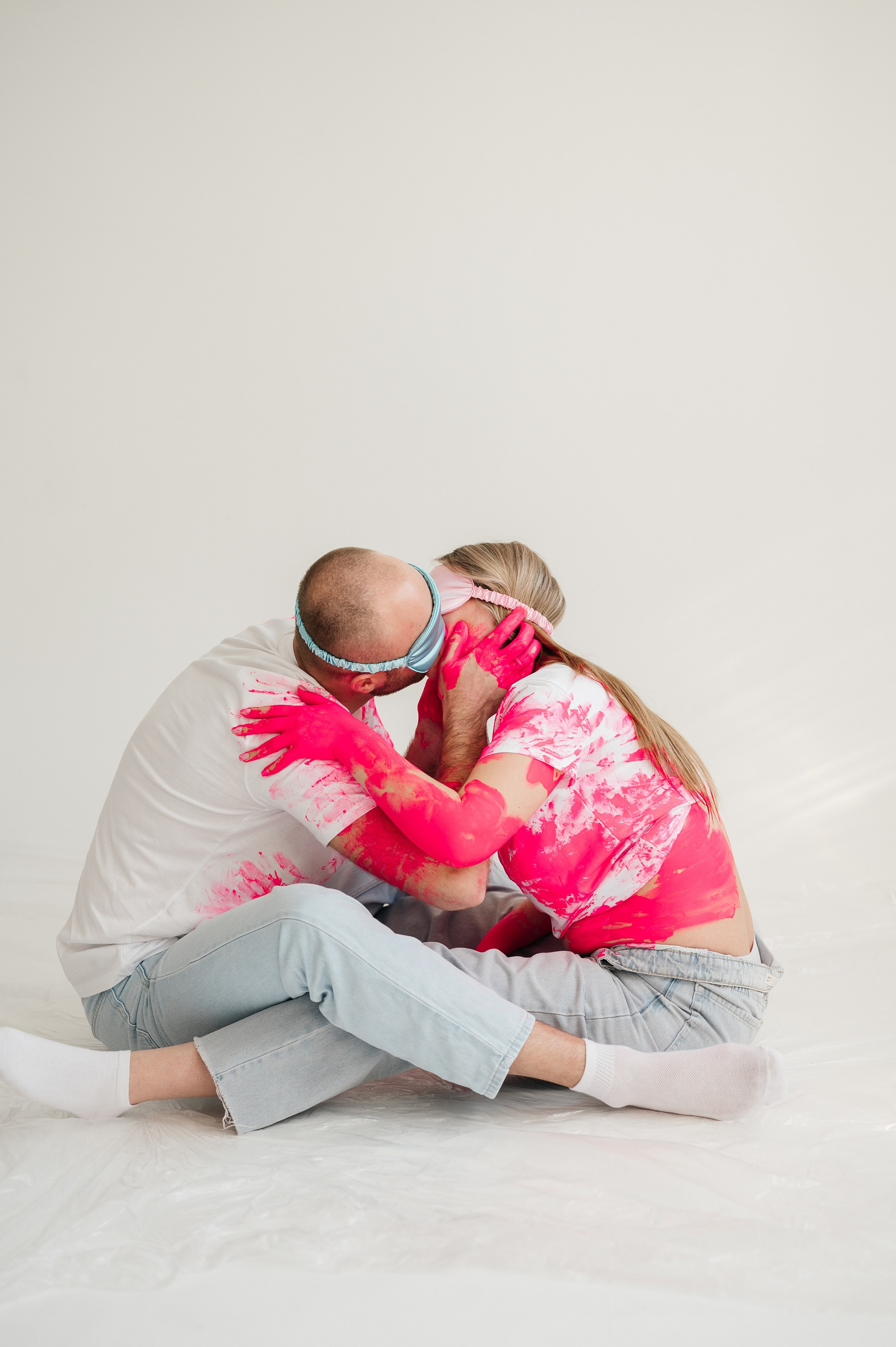 Гендер пати с красками. Свадебный и семейный фотограф в Краснодаре Алина Мельник