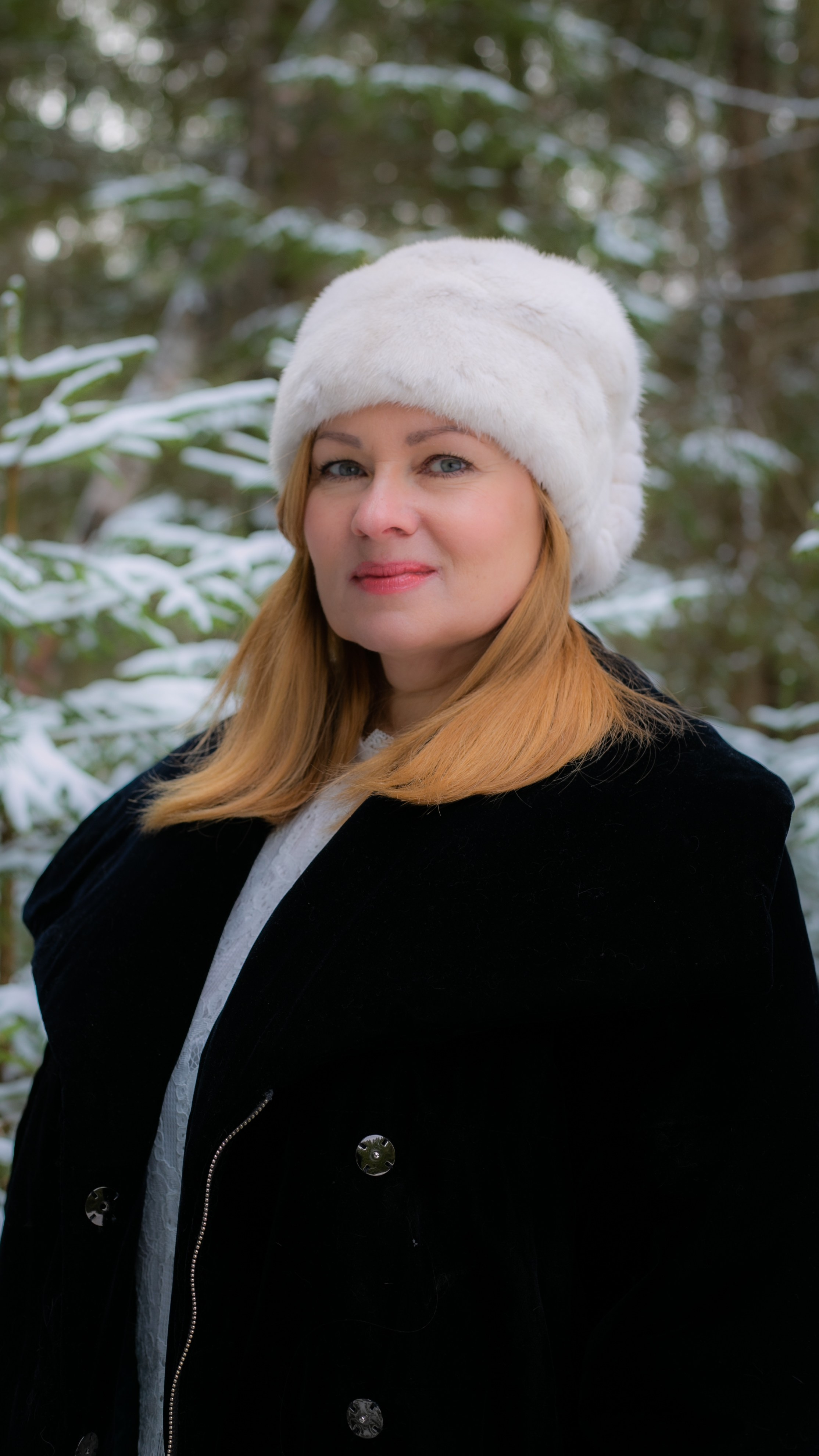 Елена зимняя фотосессия. Фотограф Надежда Абаренова