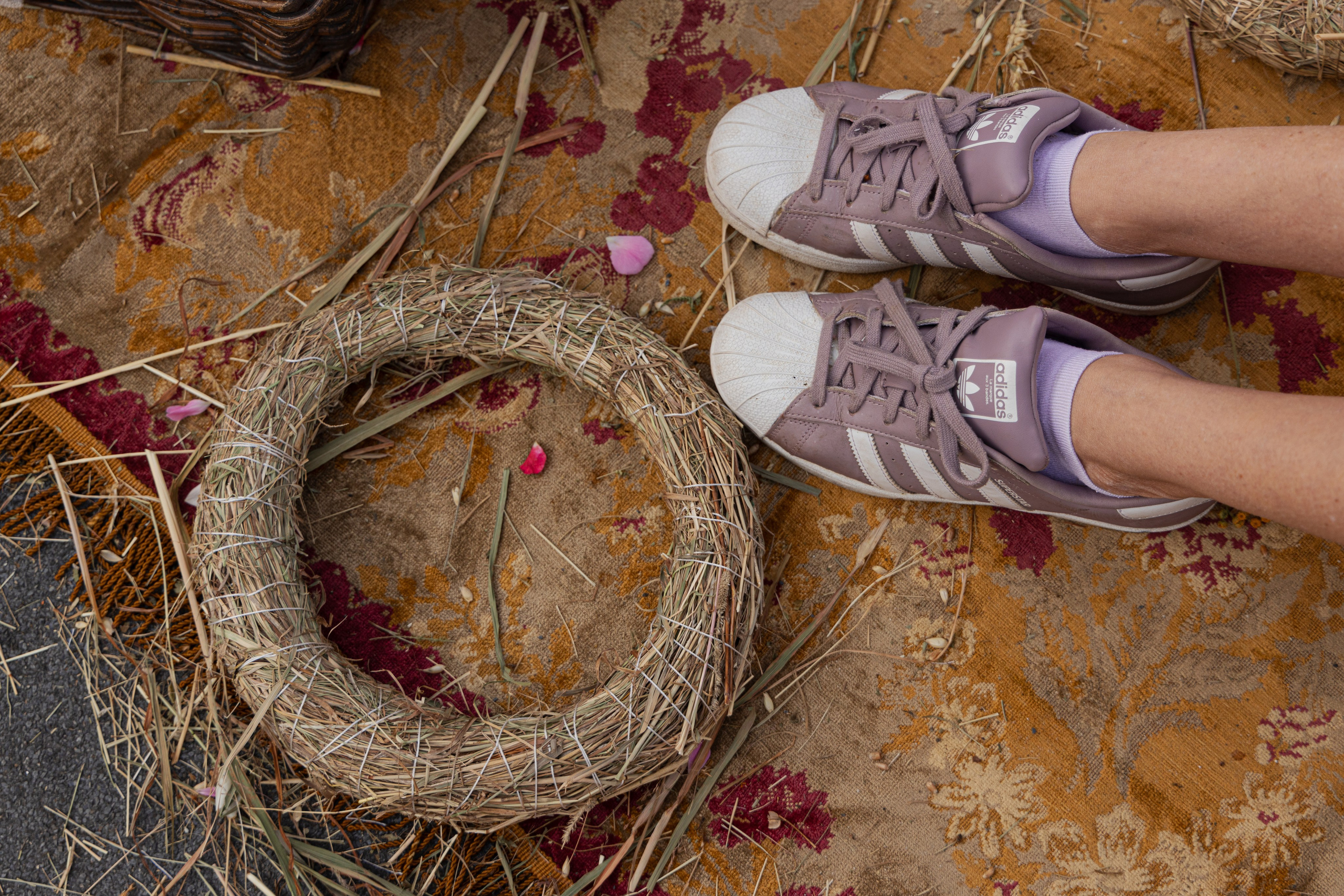 МК Осенний венок (локация на крыше). Анастасия Ракчеева Художник