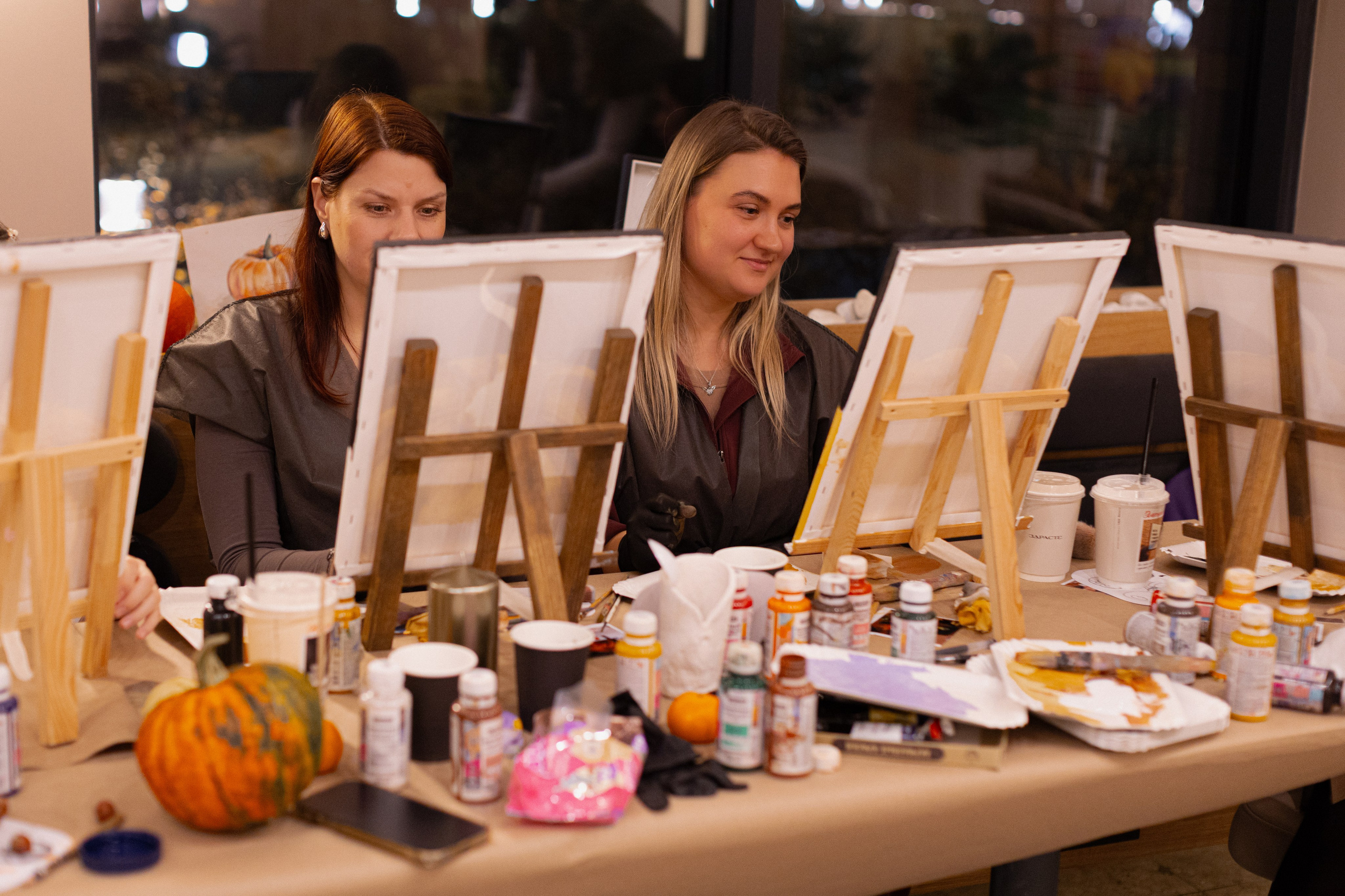 МК Тыква в кафе Здрасте. Анастасия Ракчеева Художник