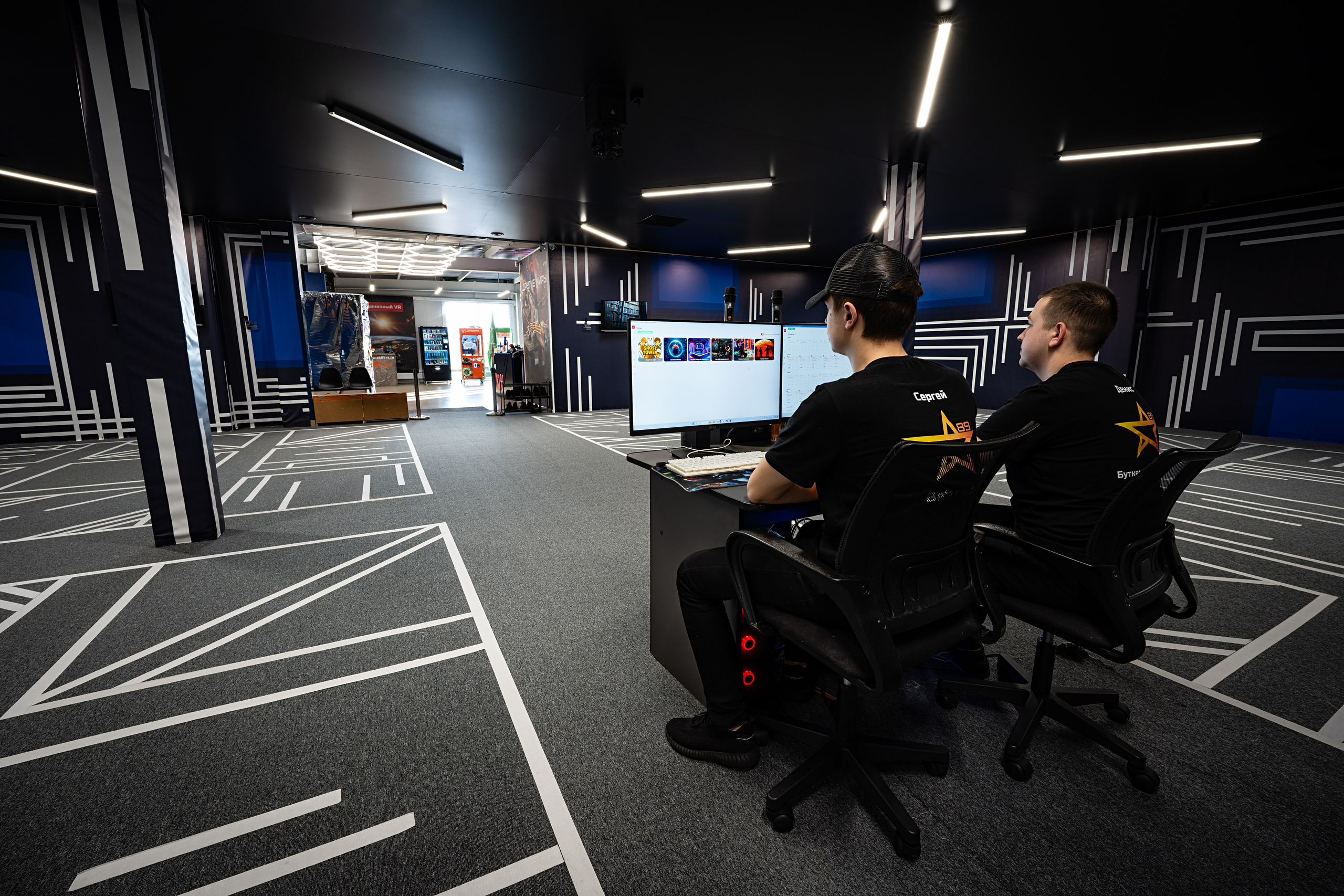 Интерьерная фотосессия VR арены. Фотограф в Туле Константин Гудовичев