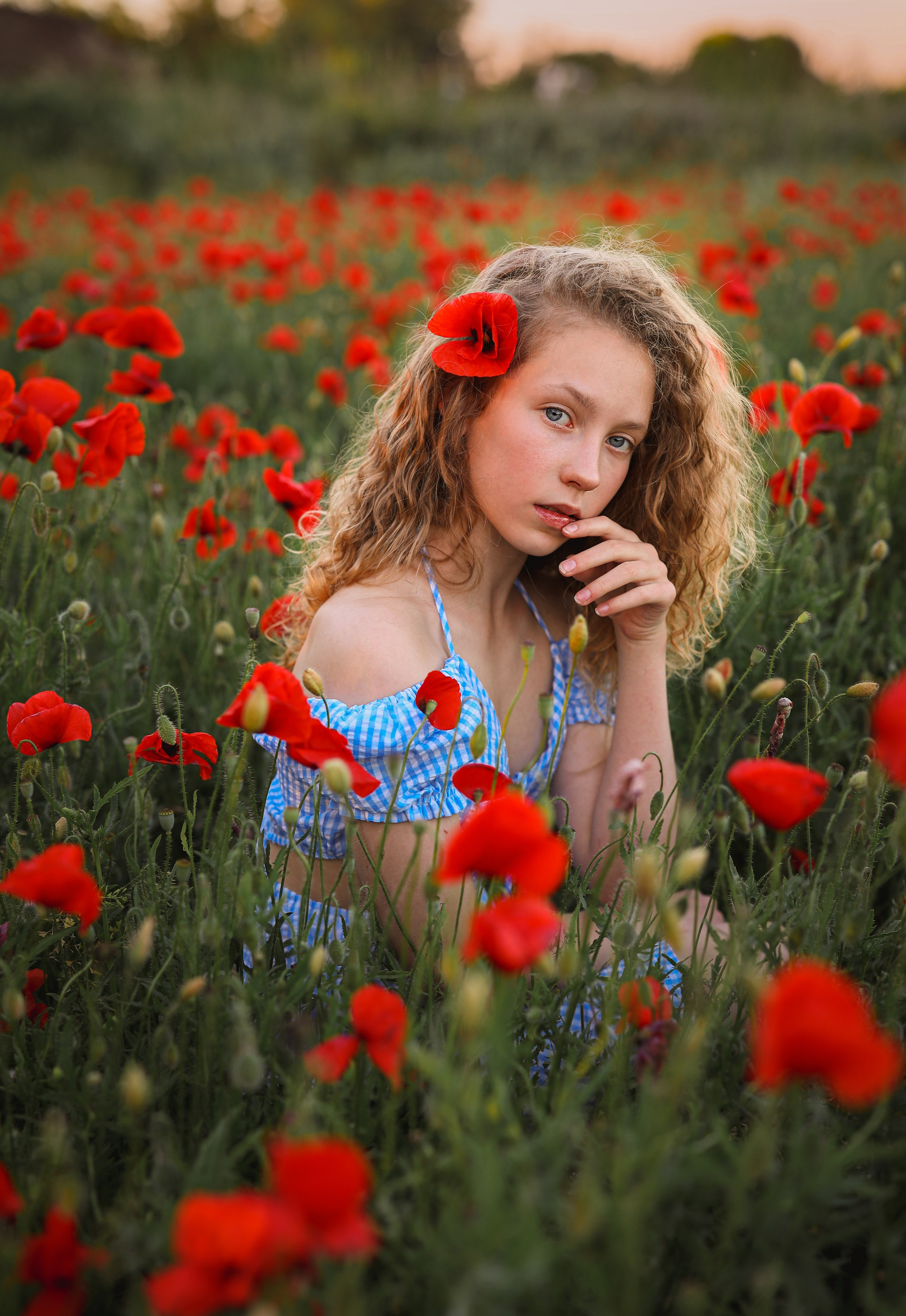 Детская фотосессия в маках. Свадебный и семейный фотограф в Абхазии Жанна Соснина