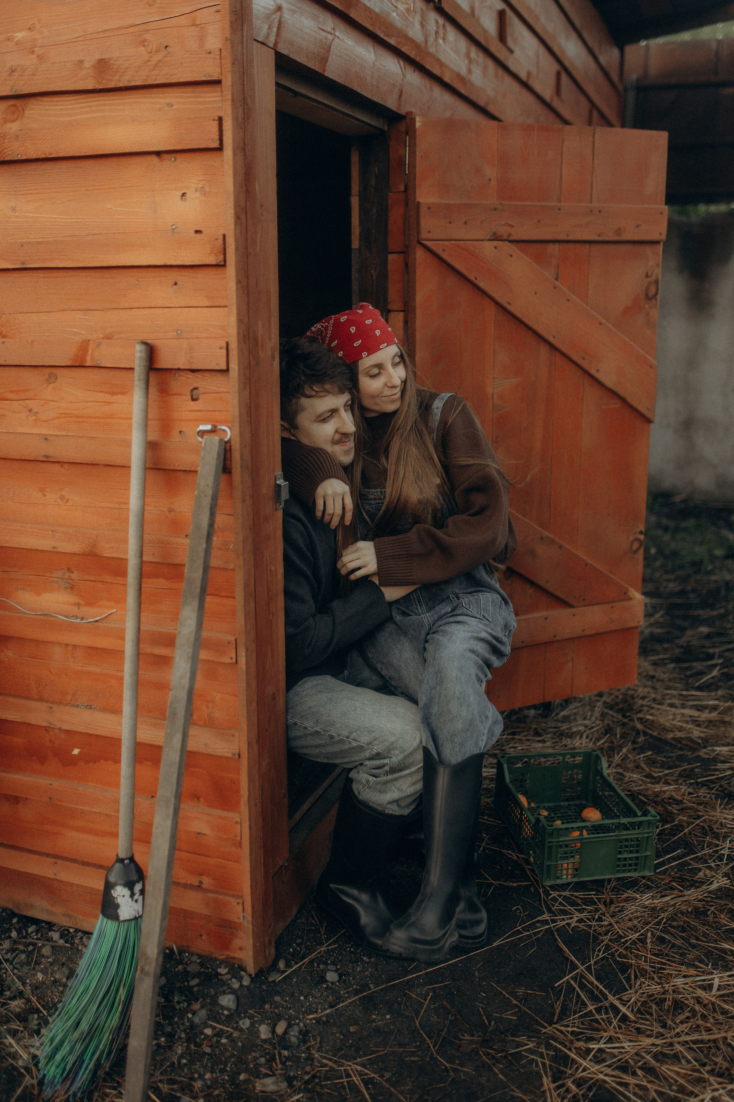 Семейная фотосессия на ферме. Семейный и свадебный фотограф в Новосибирске/Бийске Екатерина Логинова
