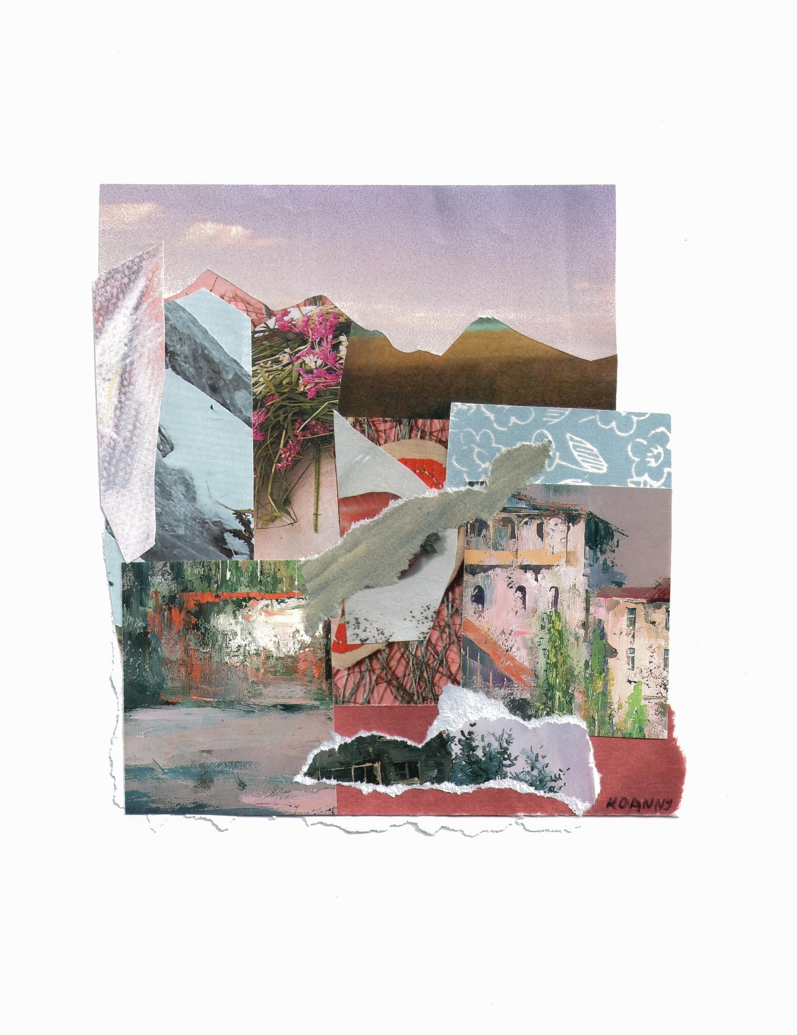 «Горы» Картинка-ощущение. При регулярном контакте с ней улучшается настроение, а в душе устанавливается спокойствие и умиротворение. Карманные горы, собственный мир, свободный от любых беспокойств. 20х25 см