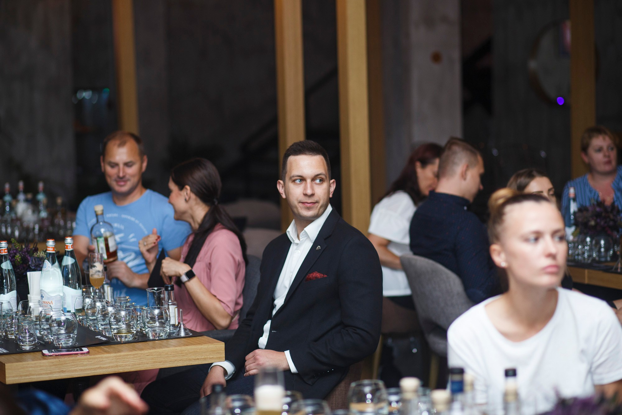 Dinner Chivas. Reportage and staged photographer Natalia Sannikova