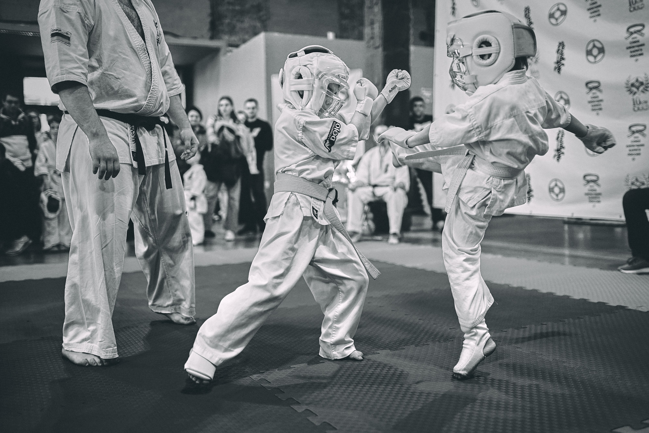 Репортаж детских соревнований киокушин каратэ. Репортажный фотограф Ирина Курманаева