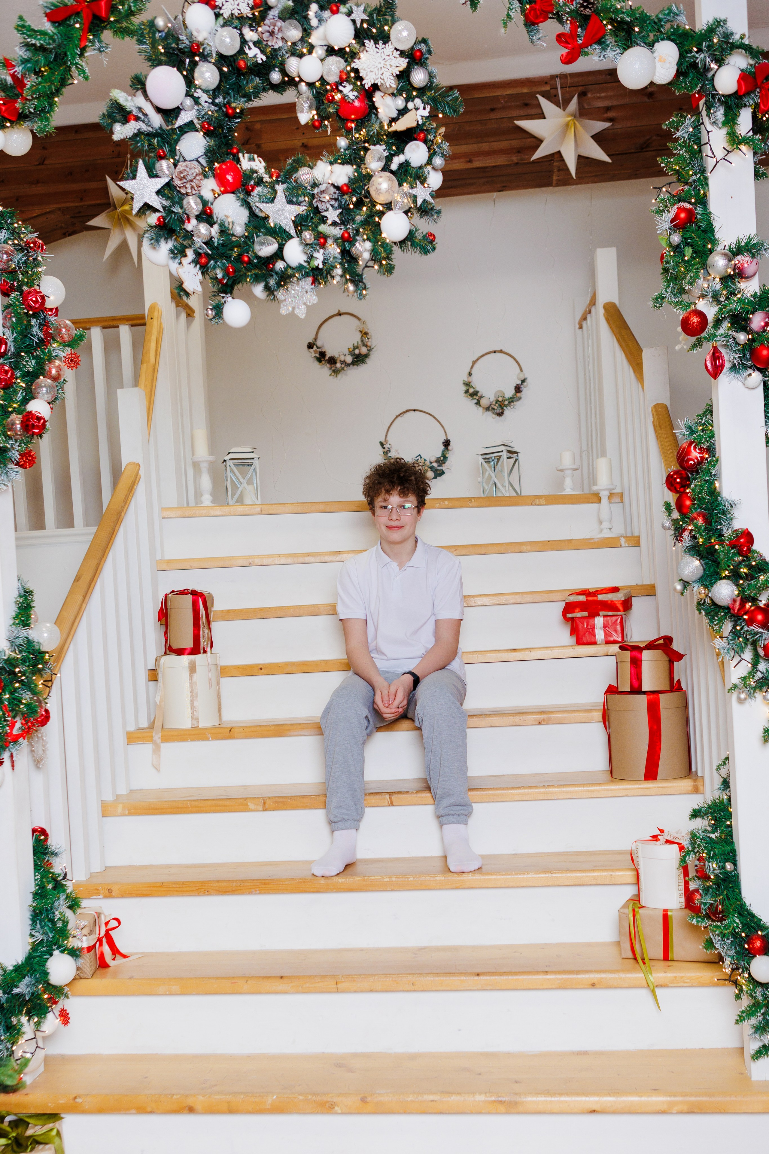 Любимая бабушка Ольга с внуком. Фотограф в Санкт-Петербурге