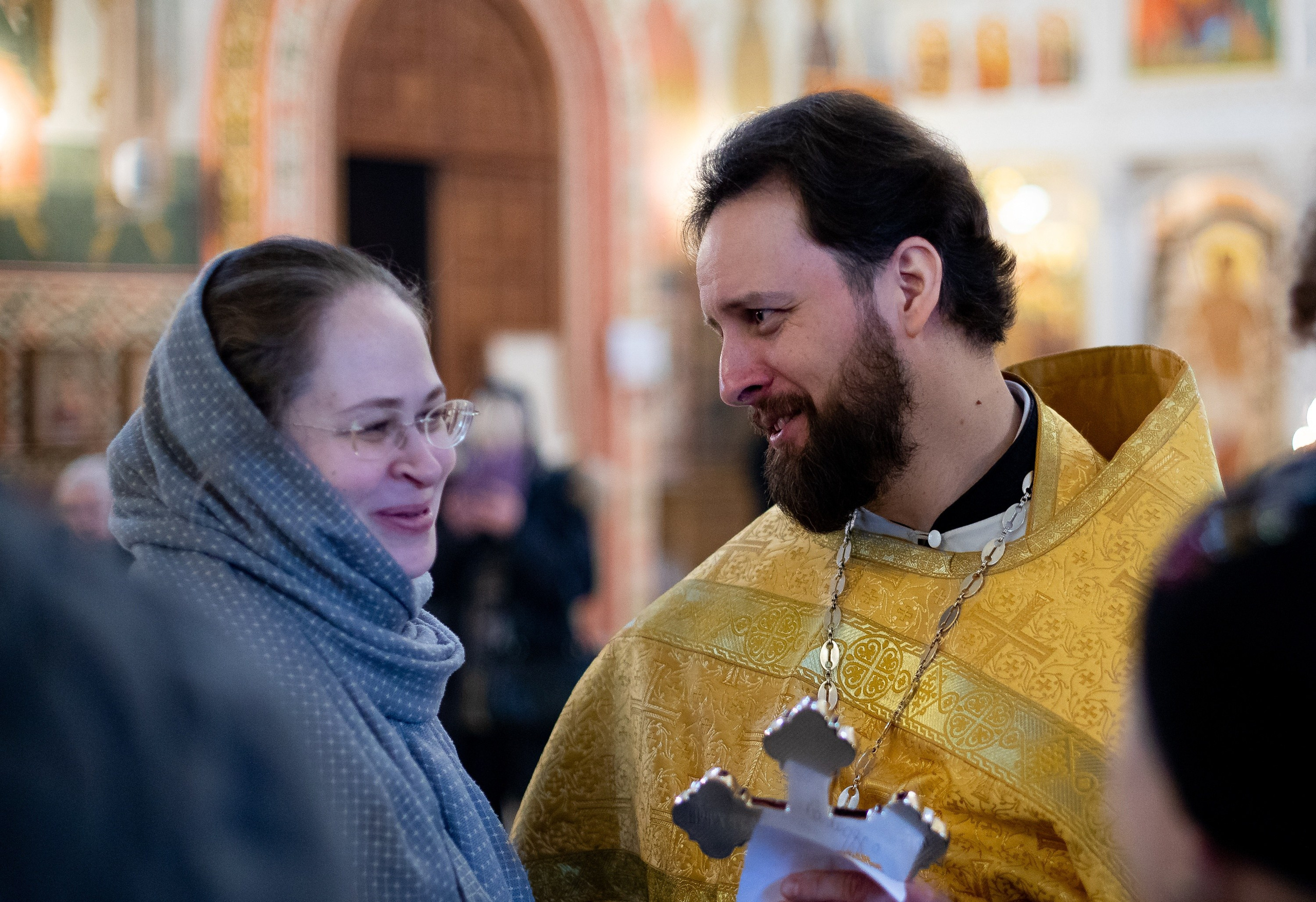 Праздничное богослужение Святителю Николаю 19 декабря. Интерьерный фотограф в Москве Роман Потапов