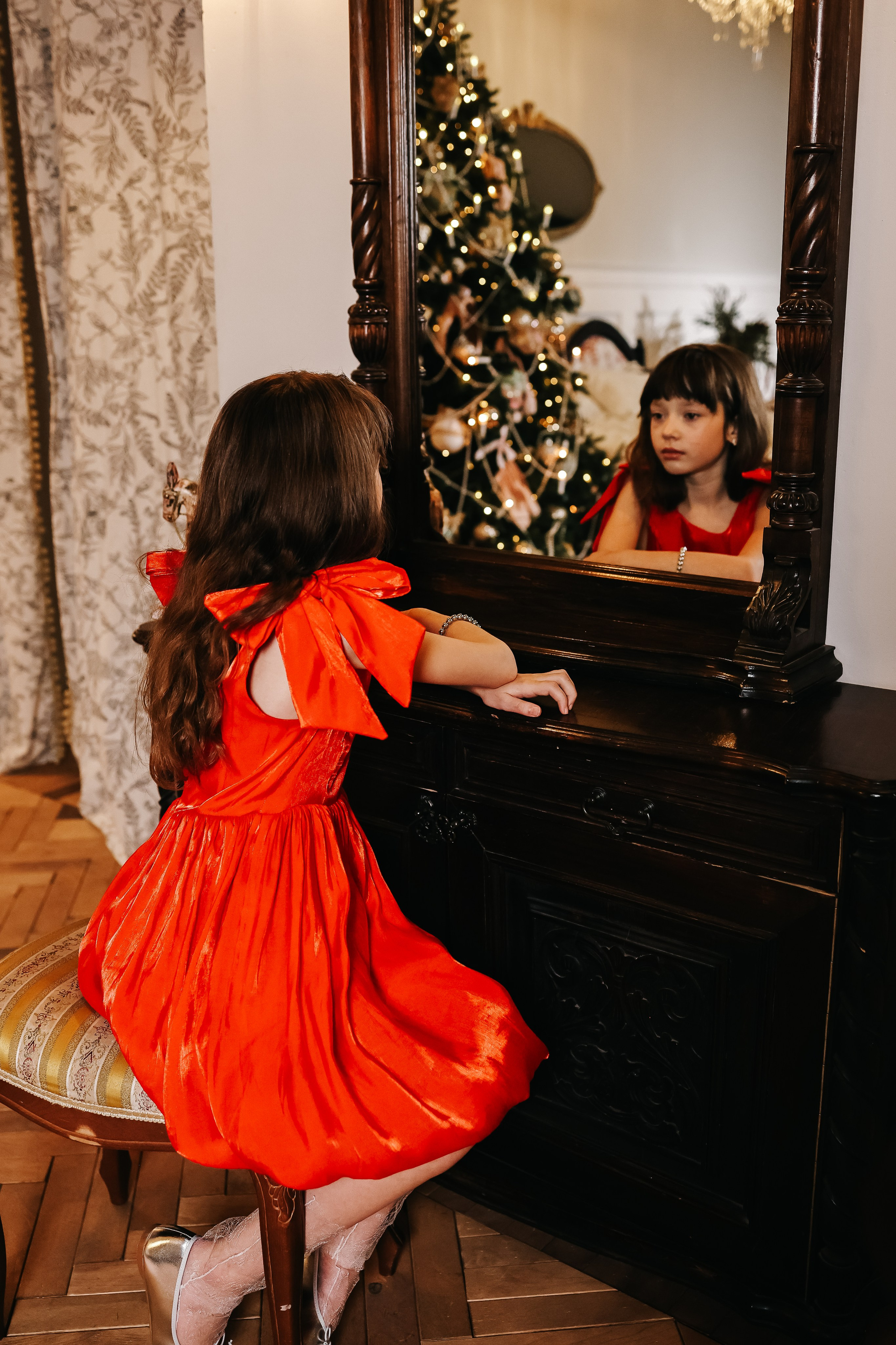 Новогодняя история Людмилы и Полины. Свадебный и семейный фотограф в Воронеже Ксения Воротникова