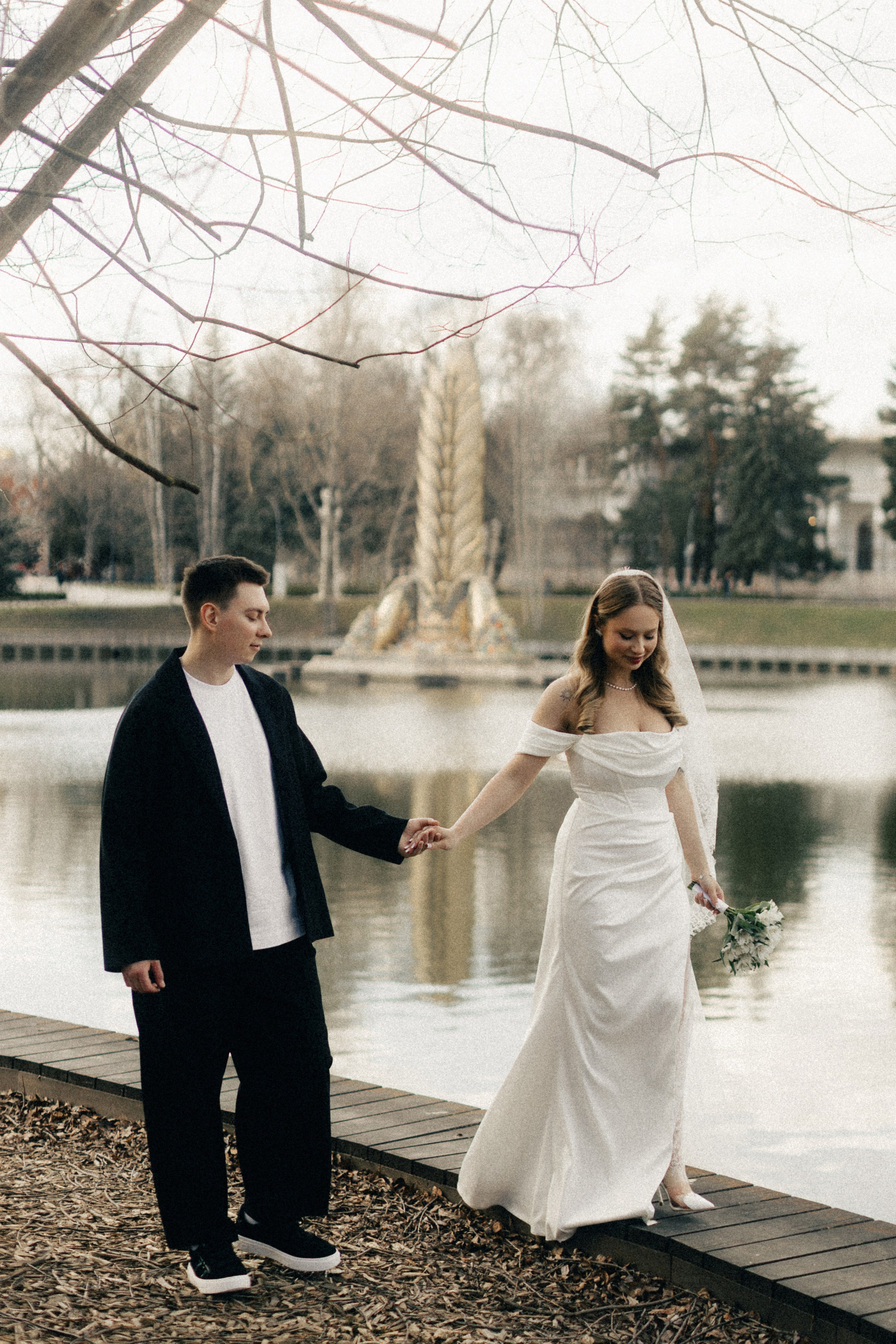 Влад и Алина. Весна началась. Свадебный и портретный фотограф в Москве Кристина Золотова