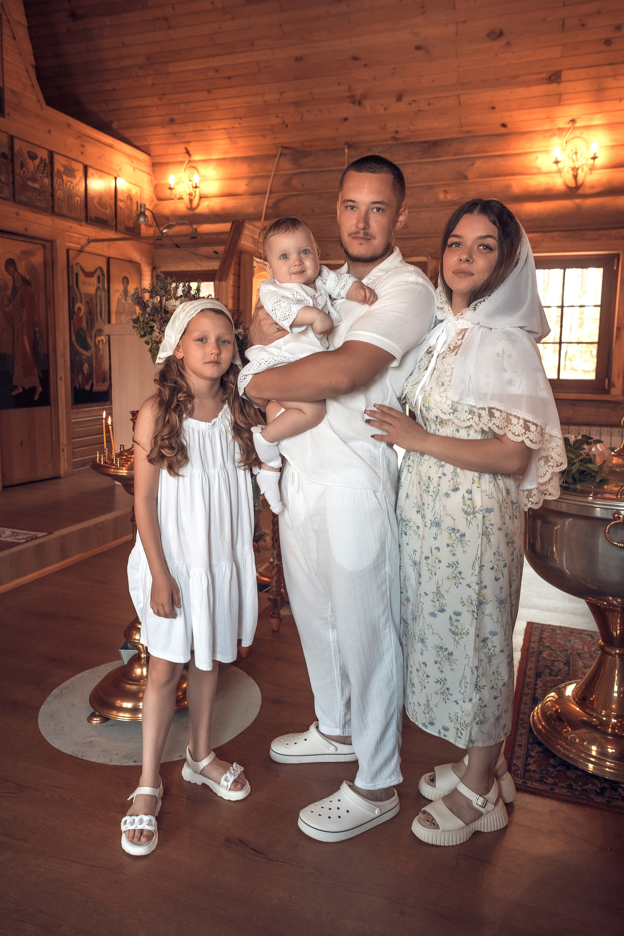 Таинство Крещения Варвары в Храме Рождества Пресвятой Богородицы. Главная