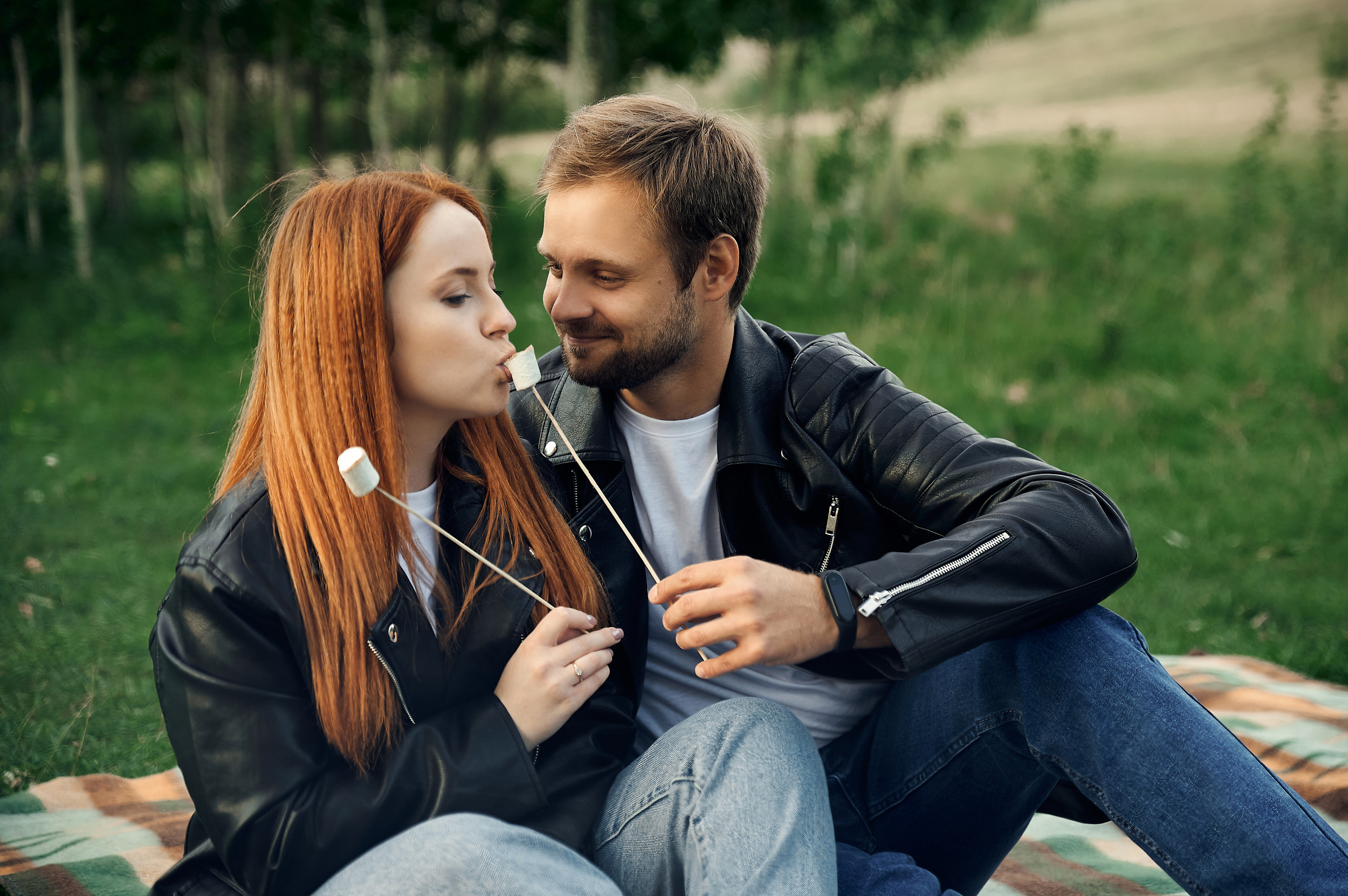 Зефир у костра. Свадебный и портретный фотограф в Тюмени Женя Черемнова