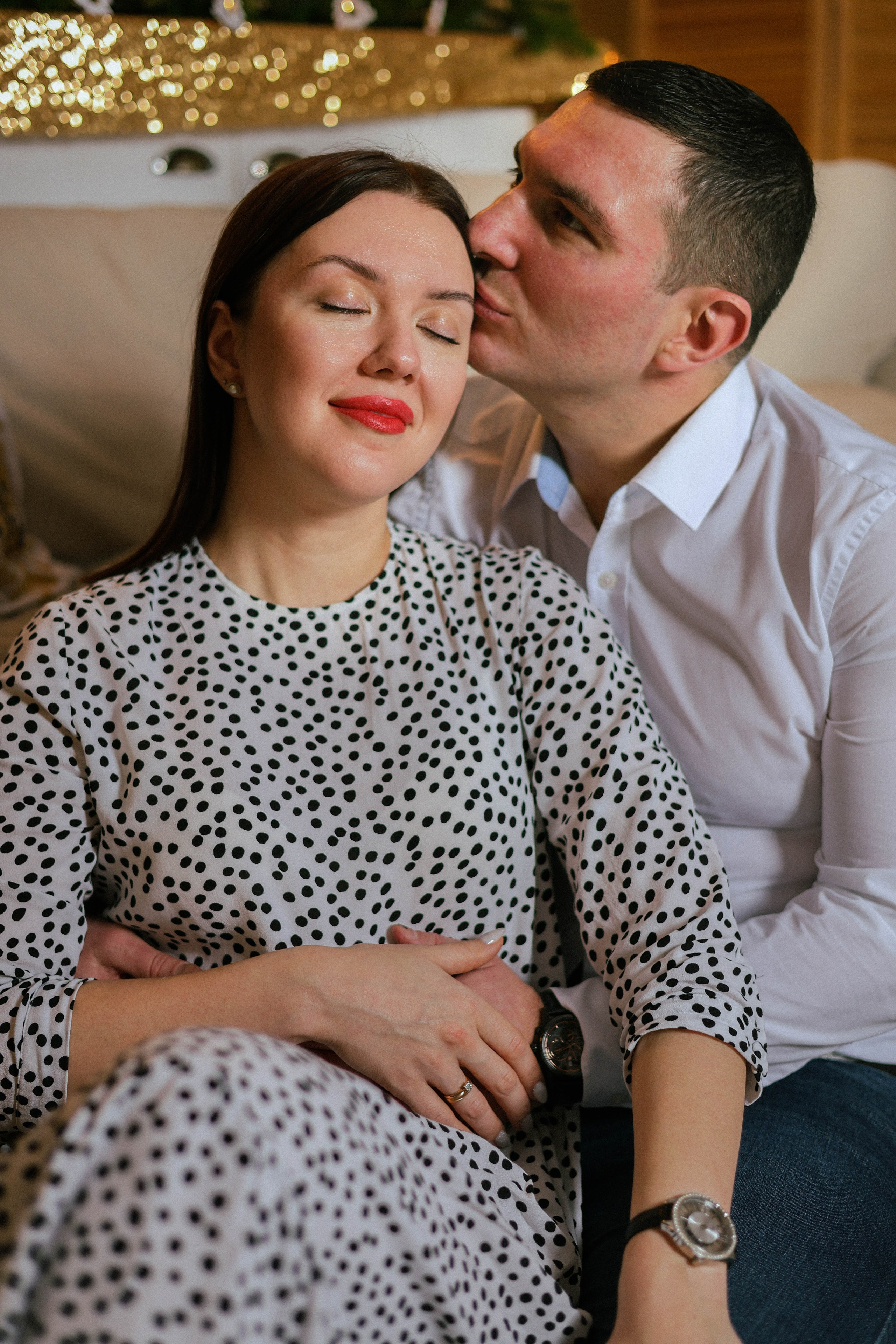 Новогодняя история «Мария и ее семья». Фотограф в Москве Анастасия Калинина