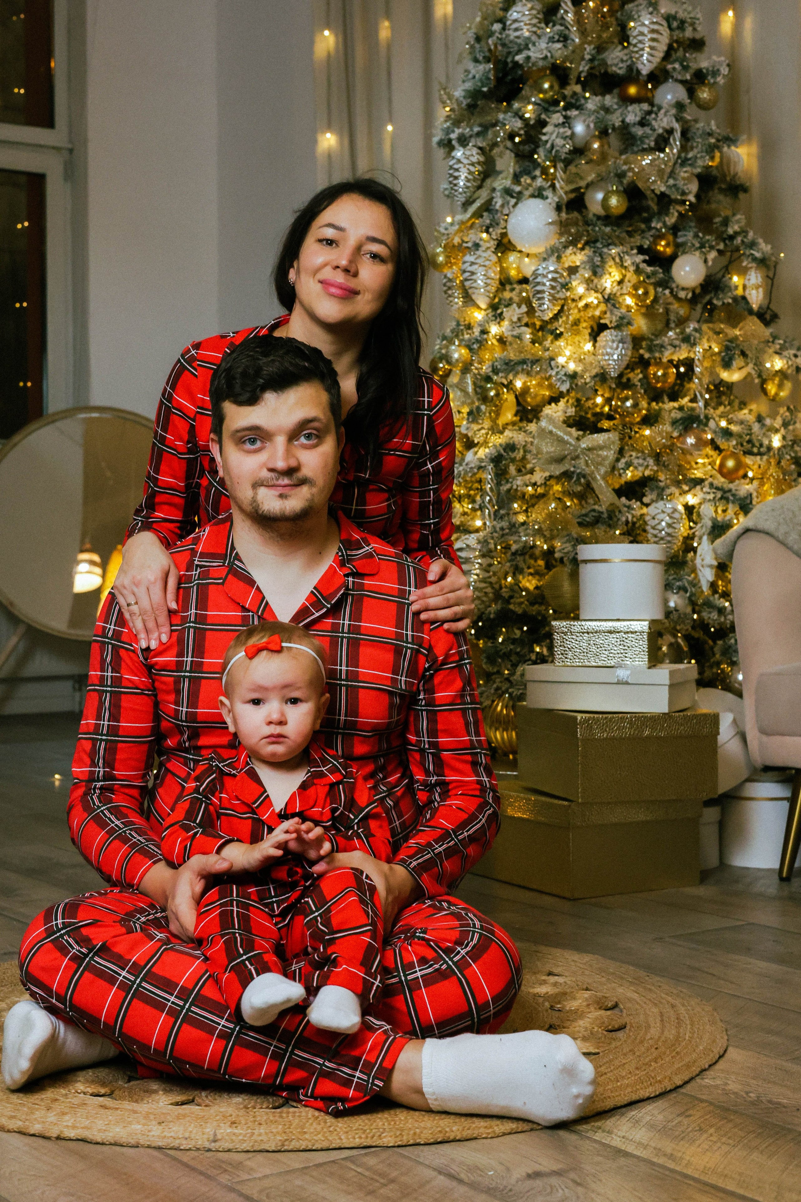 Новогодняя история «Наталья и ее семья». Фотограф в Москве Анастасия Калинина