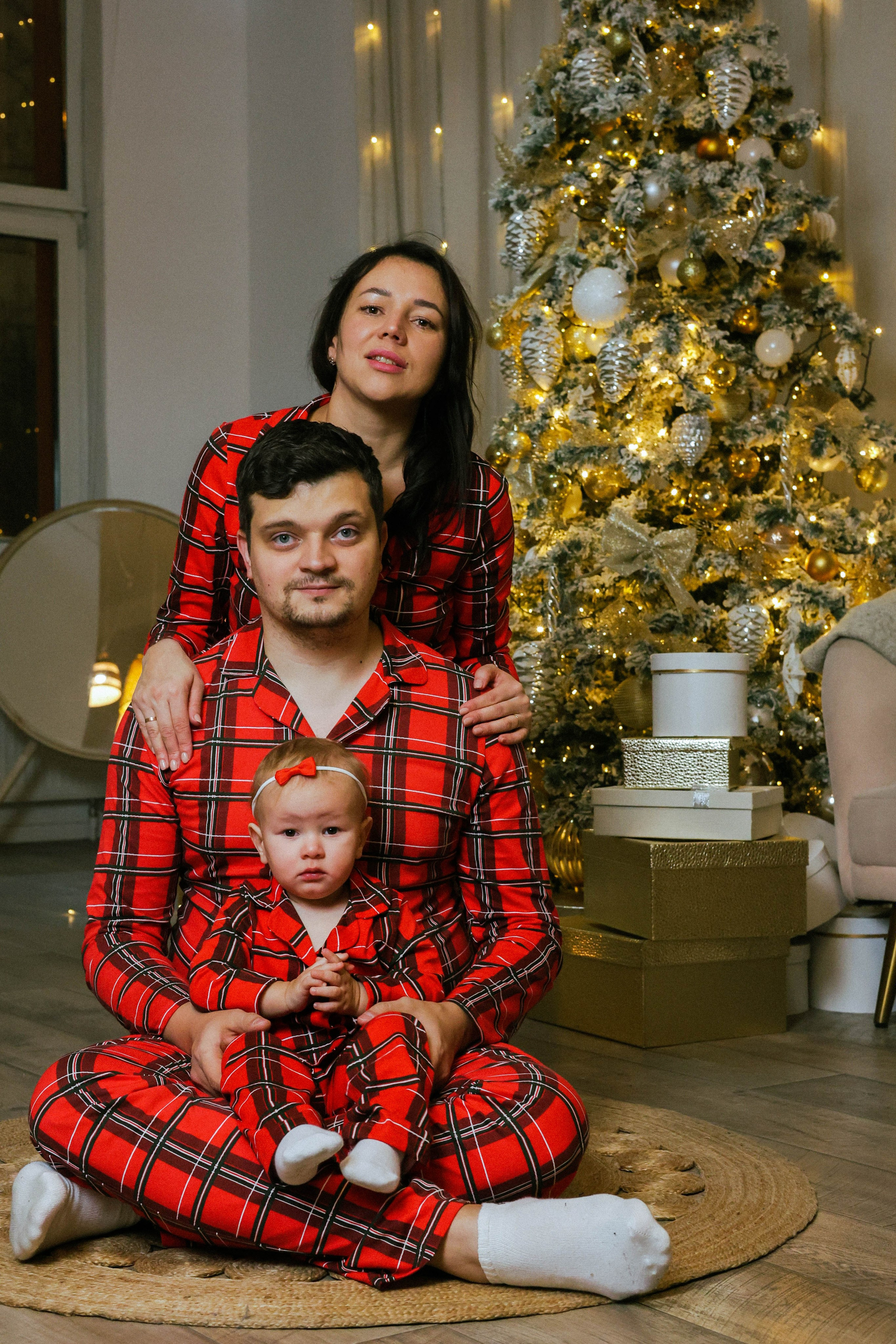 Новогодняя история «Наталья и ее семья». Фотограф в Москве Анастасия Калинина