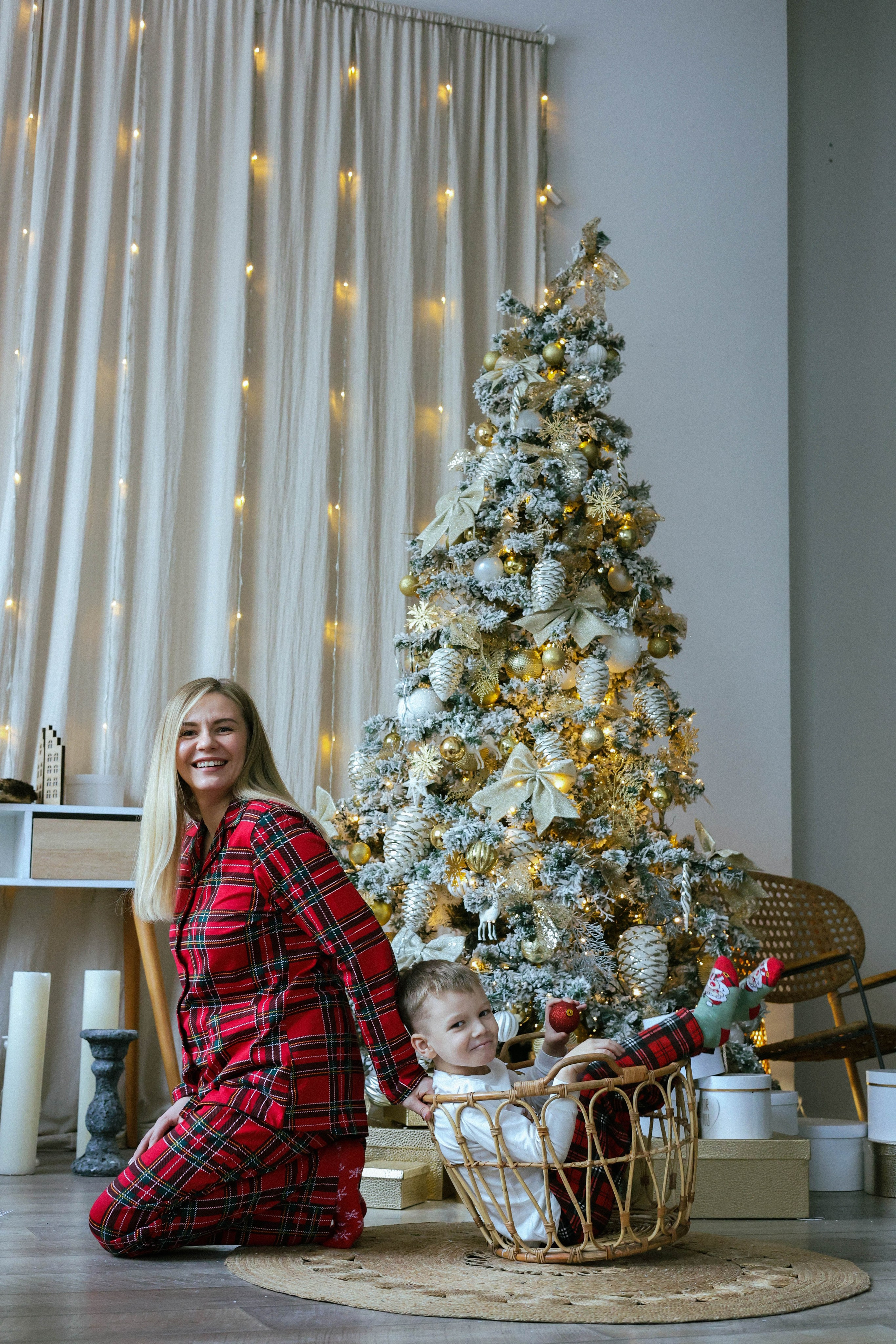Новогодняя история «Светлана и Алексей». Фотограф в Москве Анастасия Калинина