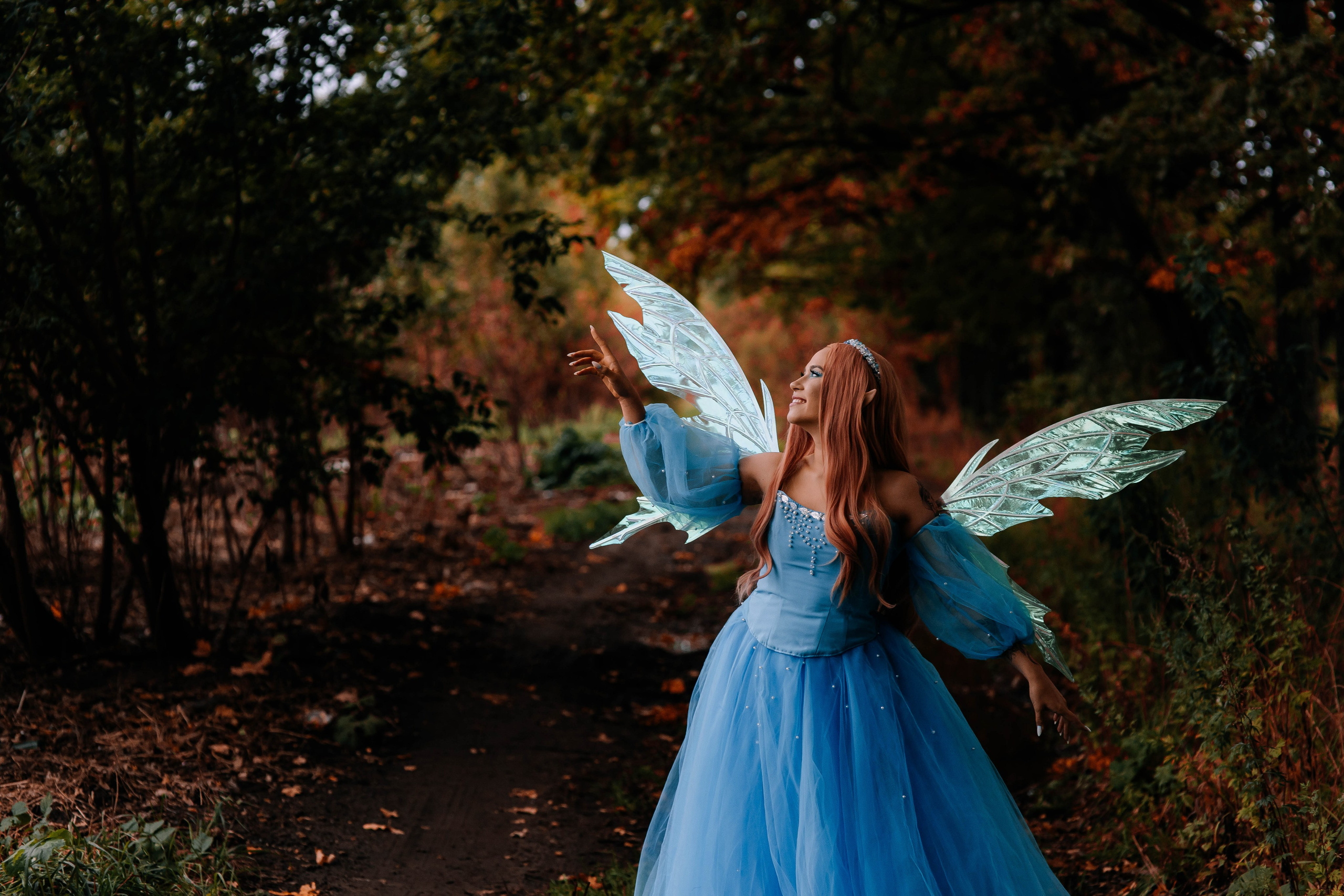 Тематическая фотосессия. Фея. Фотосессия с крыльями. Фотосессии Фотодни Псков СПб