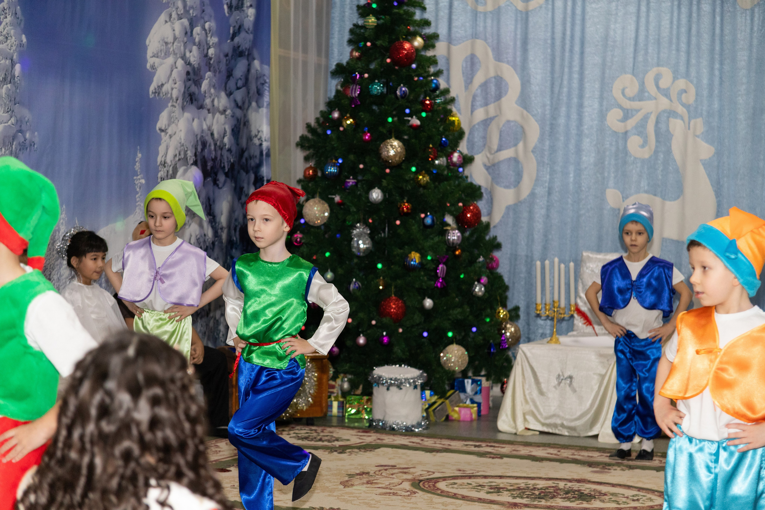 Новогодний утренник подготовительной группы. Индивидуальный и свадебный фотограф в Москве, Электростали и Туле Кадейкина Екатерина