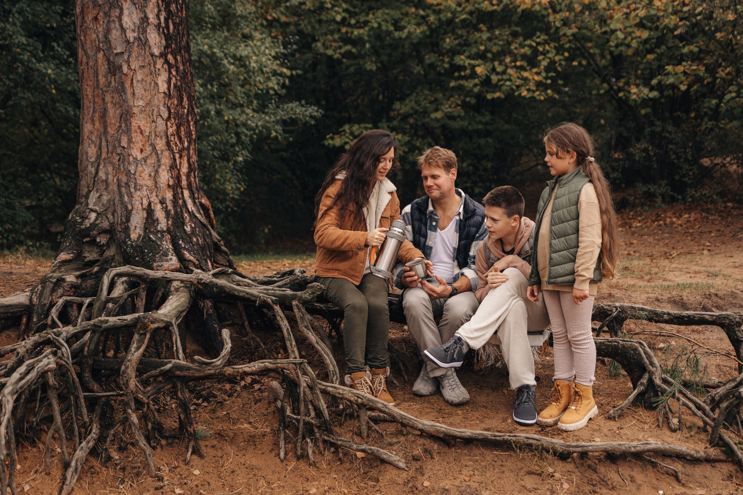 Алина, Саша, Андрей и Полина. Семейный фотограф В Москве Александра Дейкун