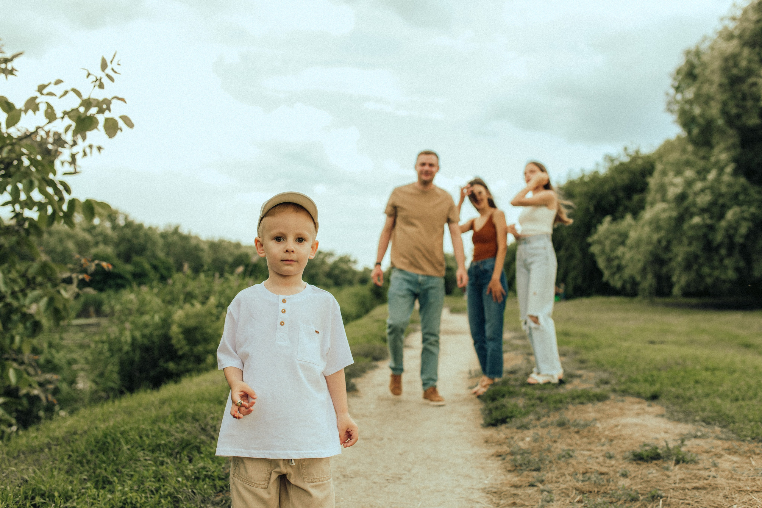 Полина, Сергей, Георгий, Эвелина. Семейный фотограф В Москве Александра Дейкун