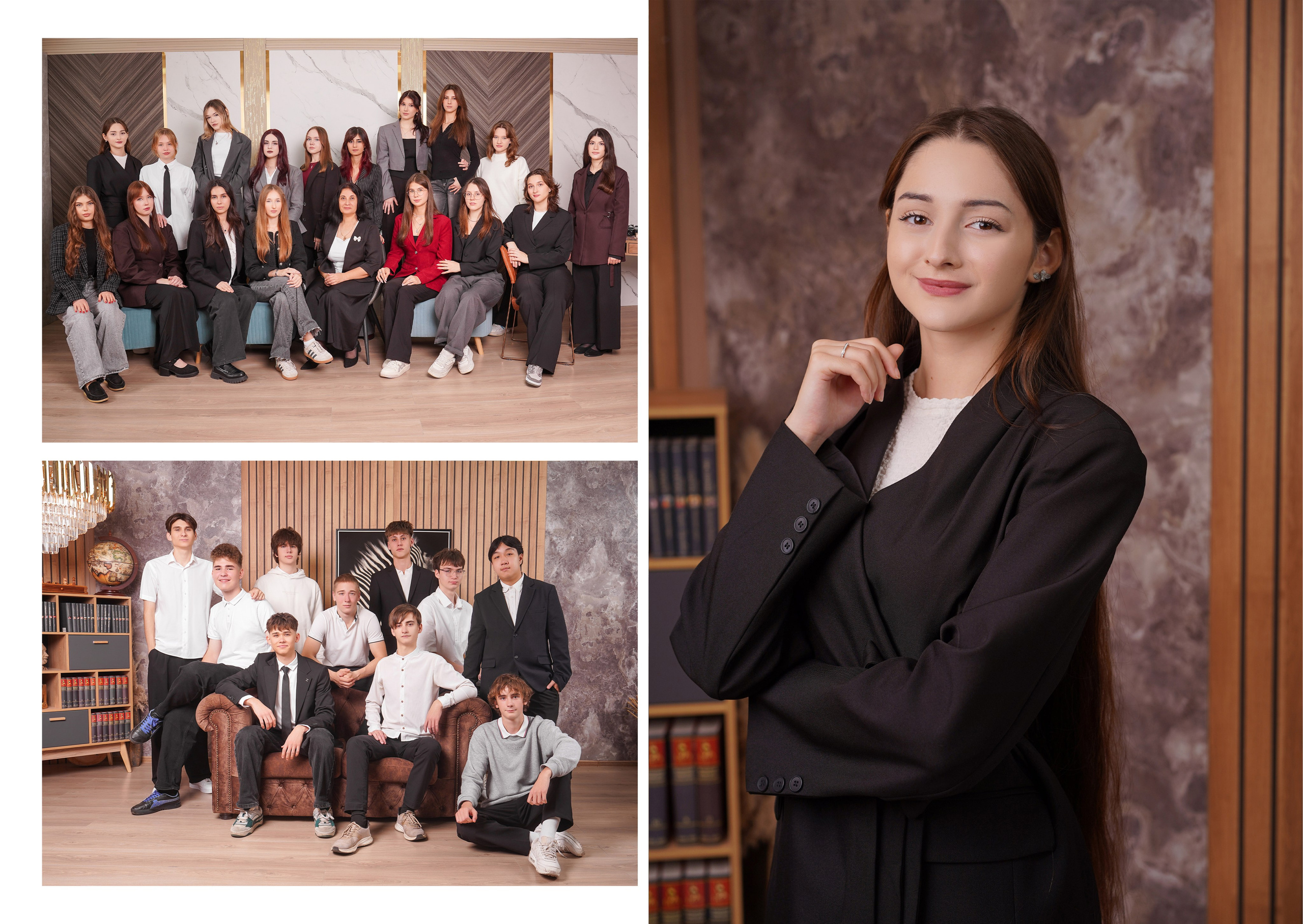 ШКОЛА 80 11 Б (1). Красивый выпускной альбом в Краснодаре